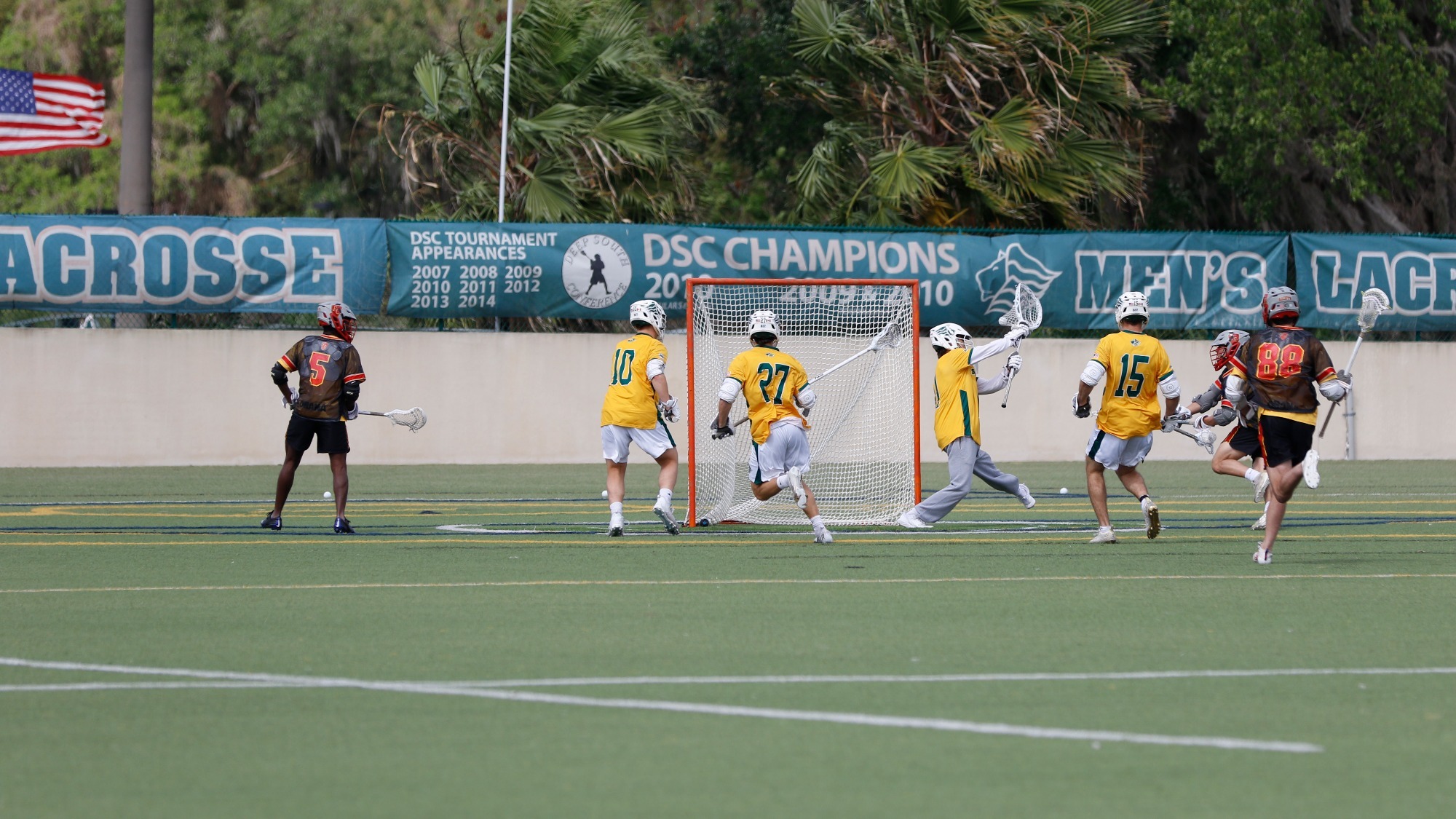 Men's Lacrosse Win in Dominant Scoring Performance Versus Palm Beach