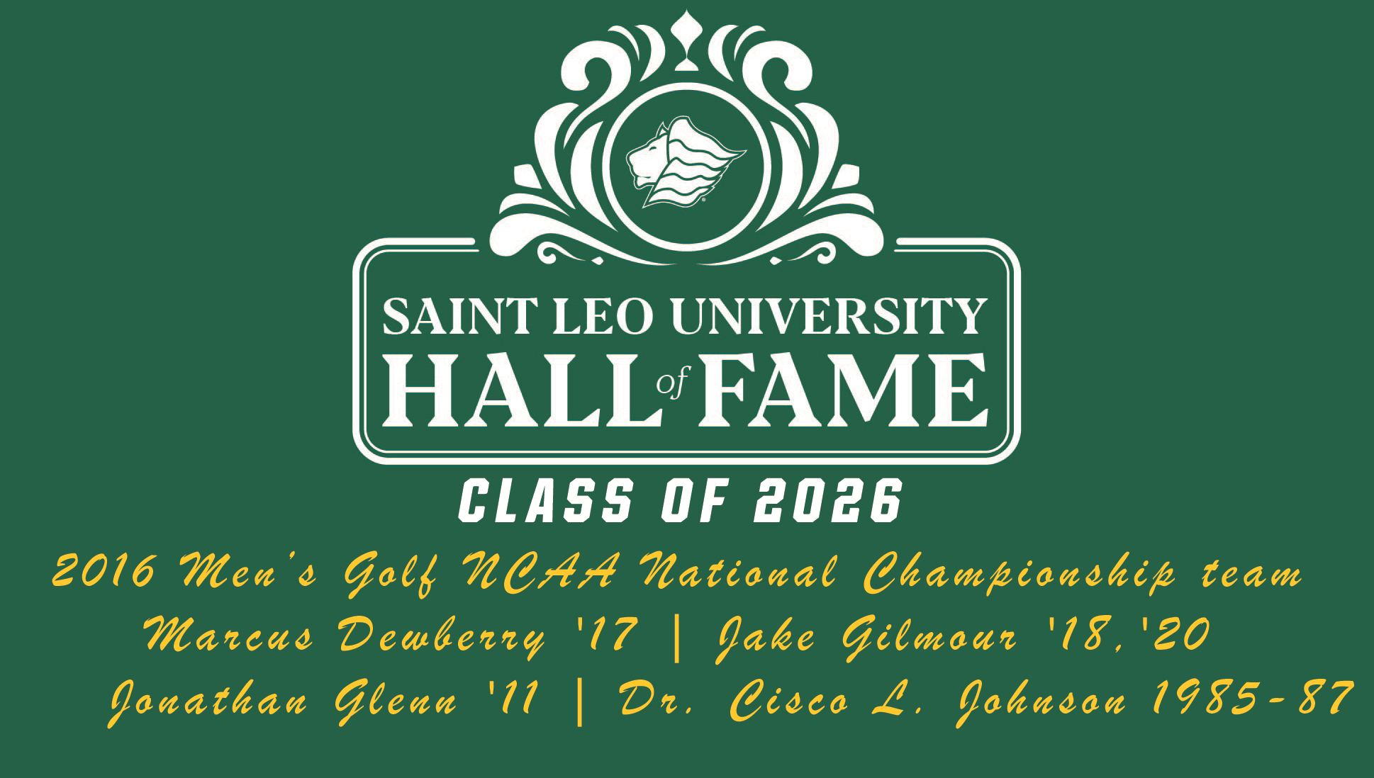 Class of 2026 Hall of Fame SLU