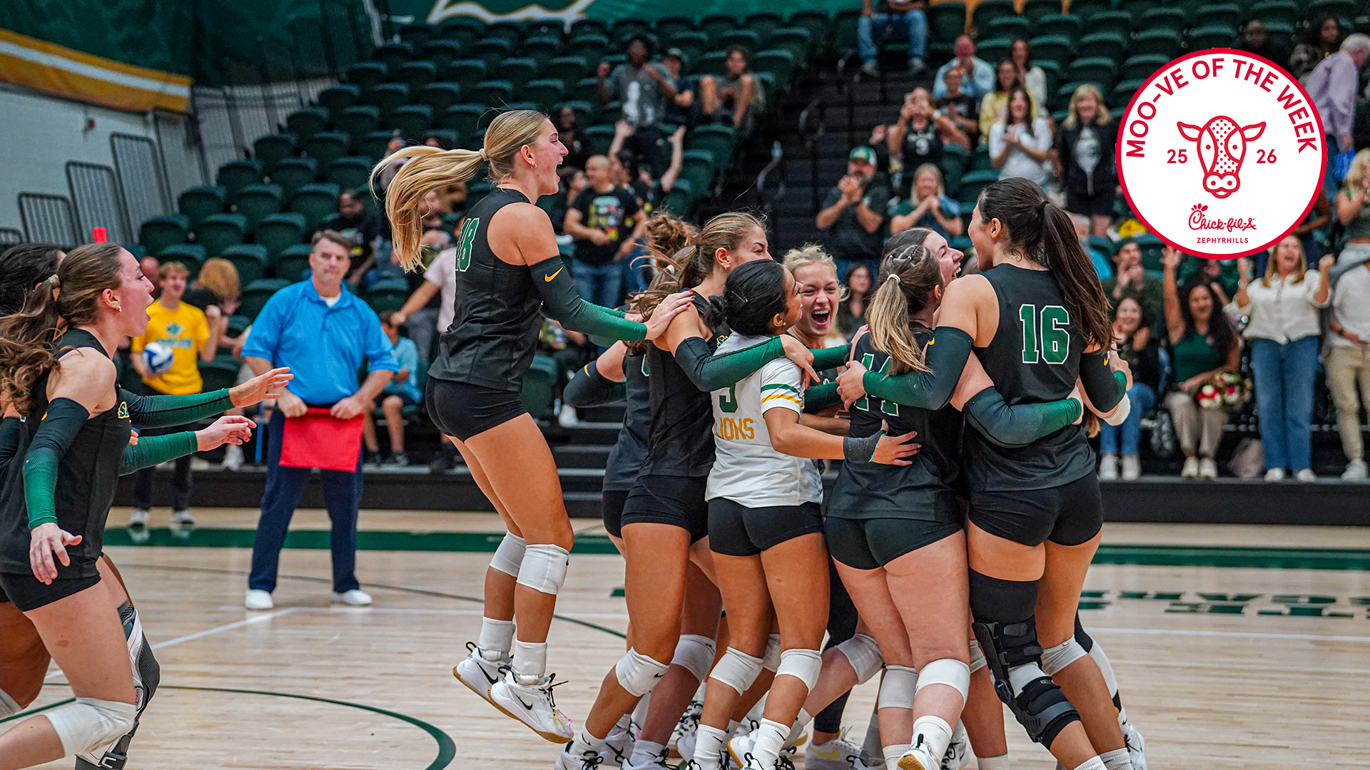 cfa volleyball senior day celebration