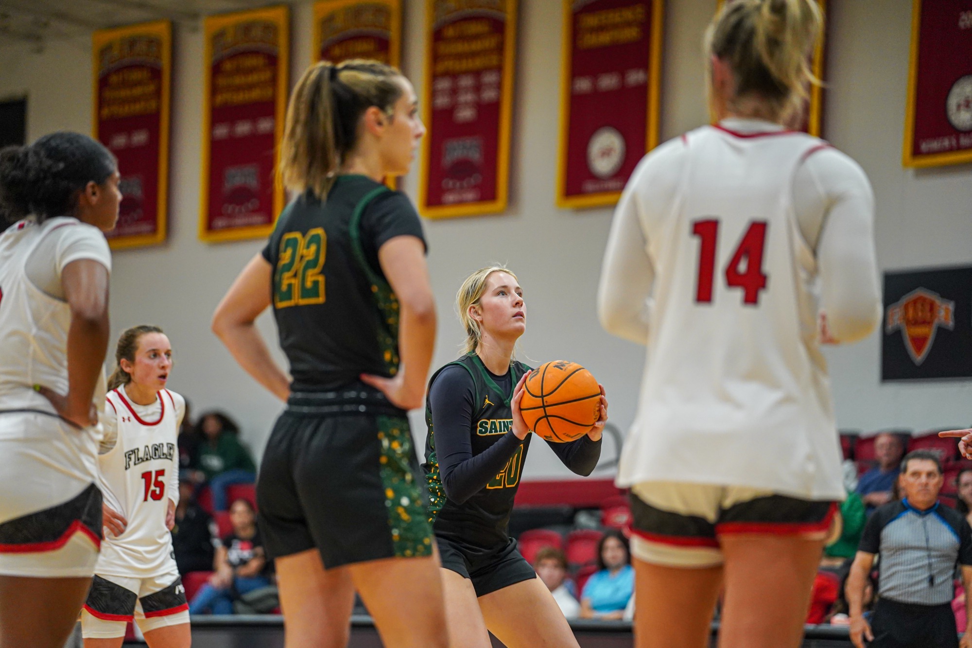 Zoe O'Leary At the free throw line