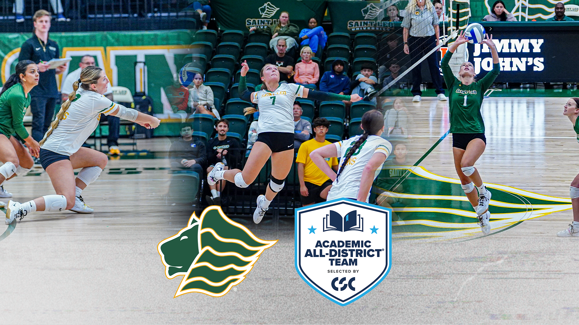 2025 CSC Academic All-District Volleyball