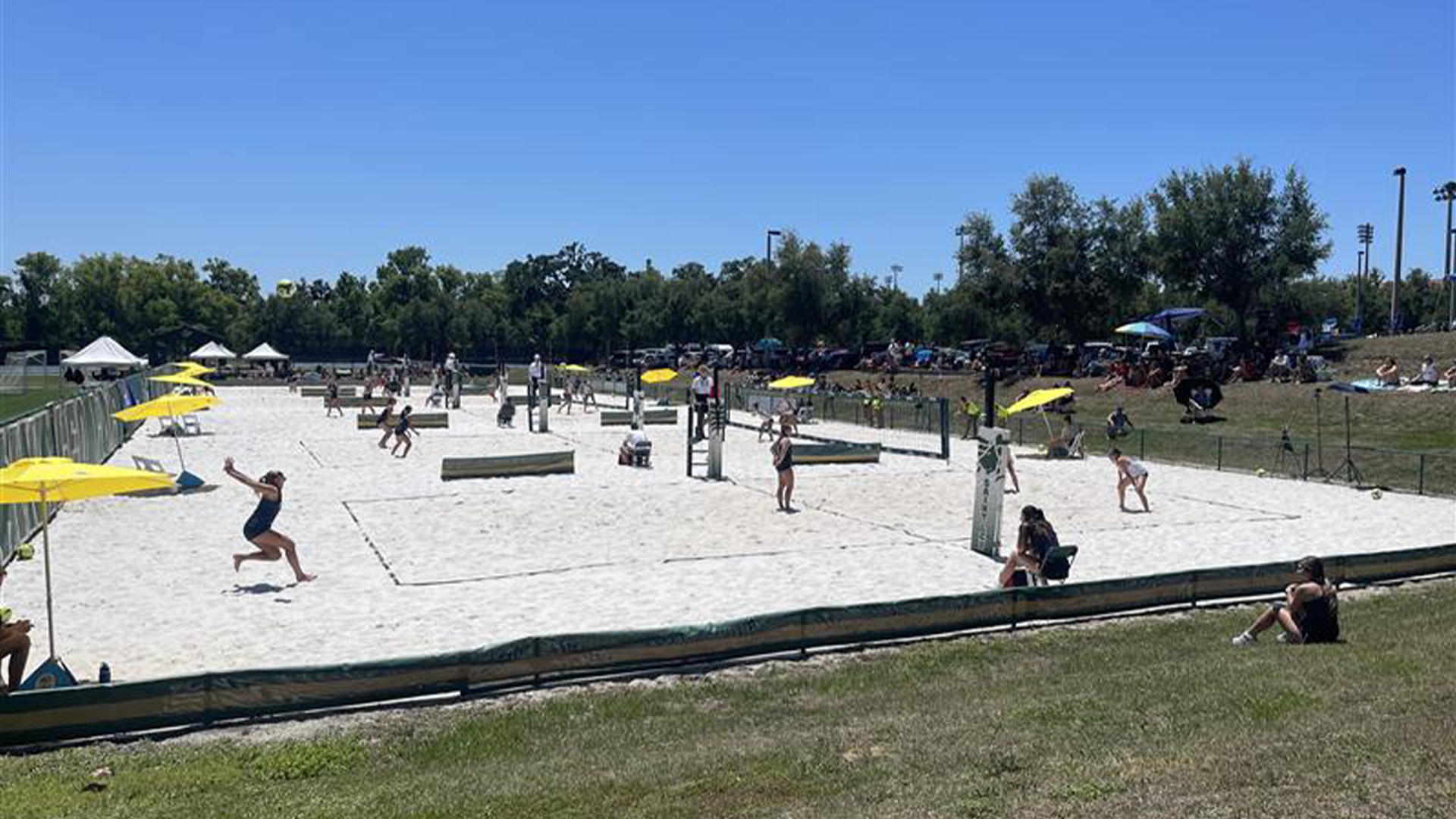 SSC beach volleyball courts