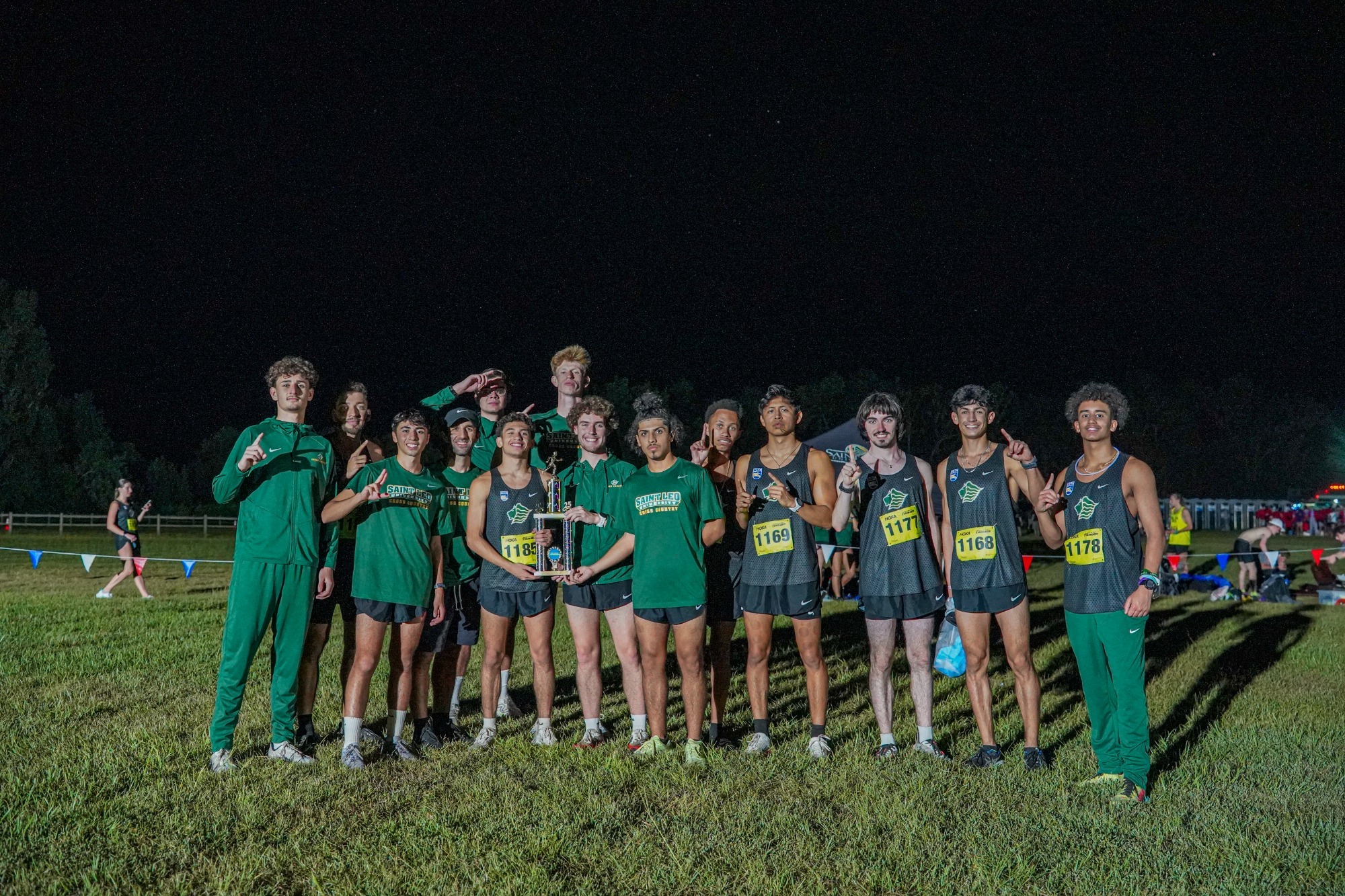 Men's XC Team @ Hoka Night of Thunder XC Fest