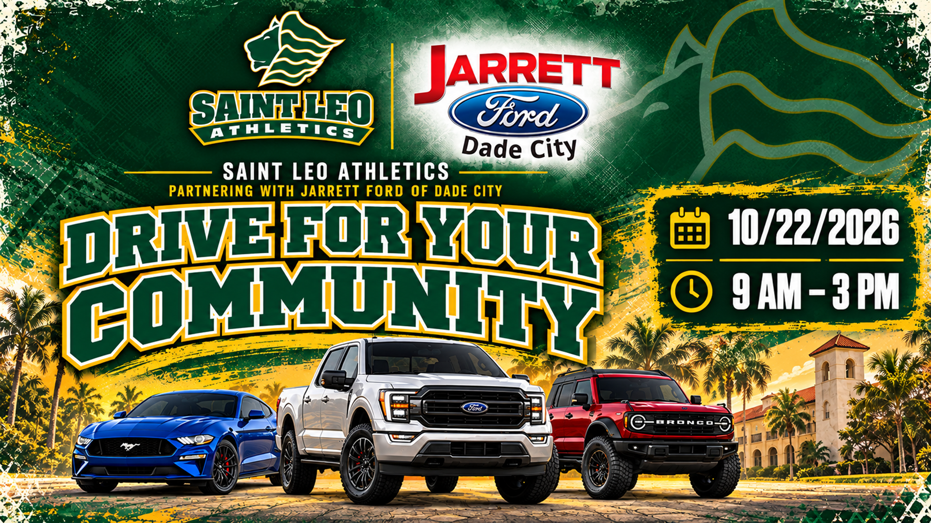 Jarrett Ford Drive for your Community Banner