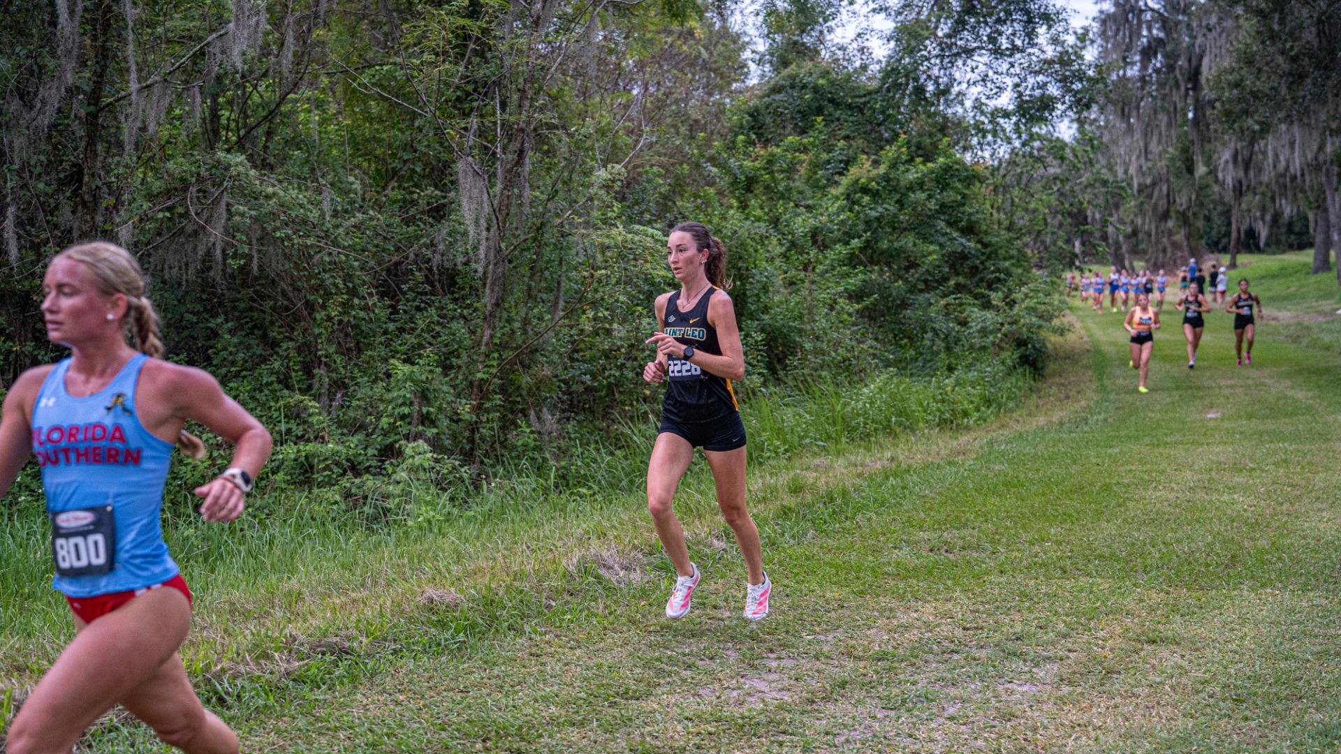 Eden Brumer Running in the forrest