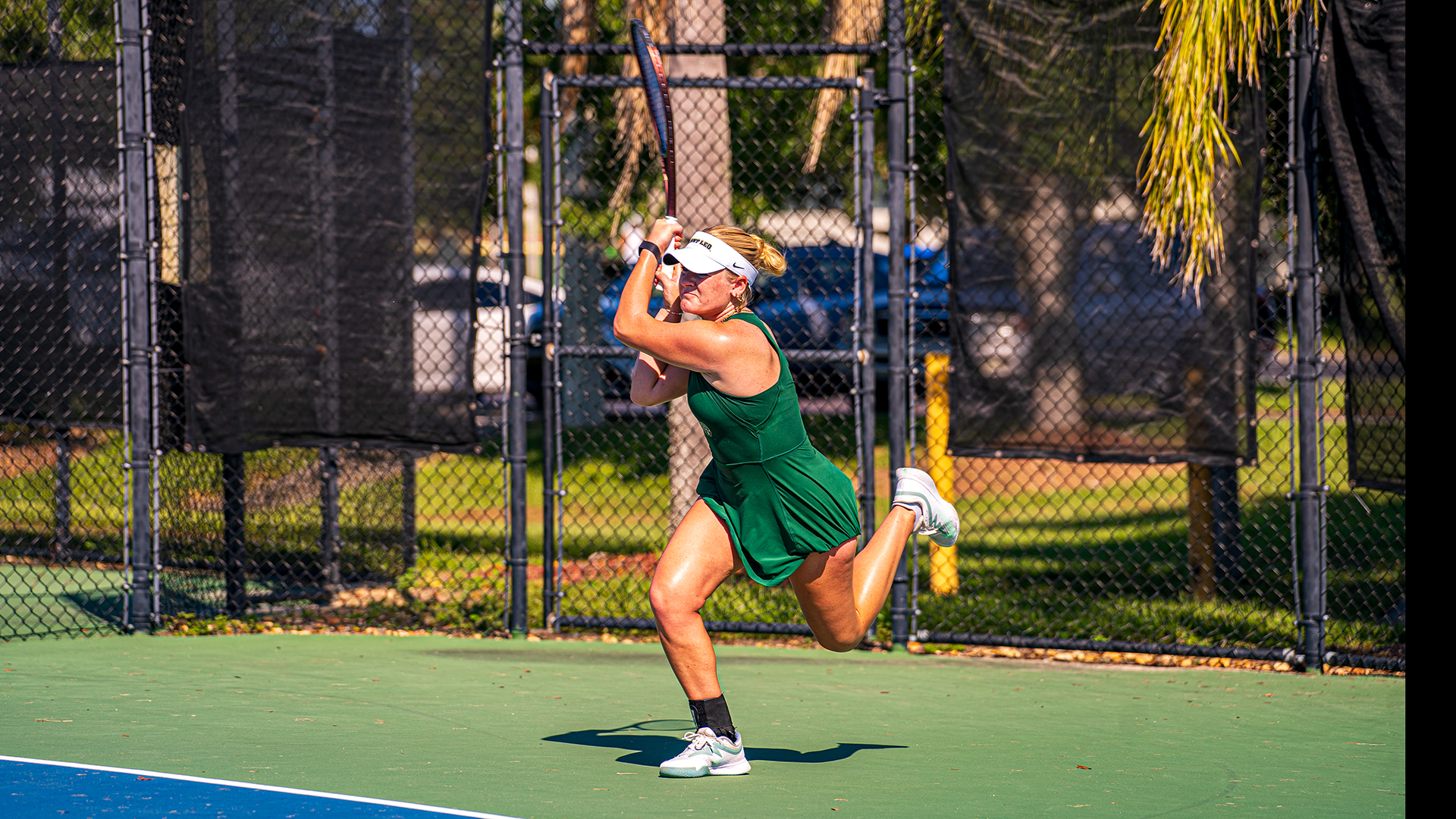 Catherine Rabatin competes at the Saint Leo Fall Tournament