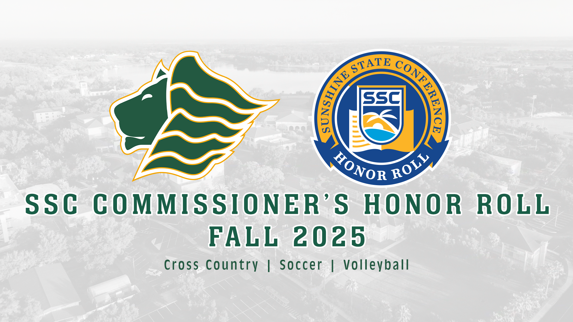 2025 Fall SSC honor roll