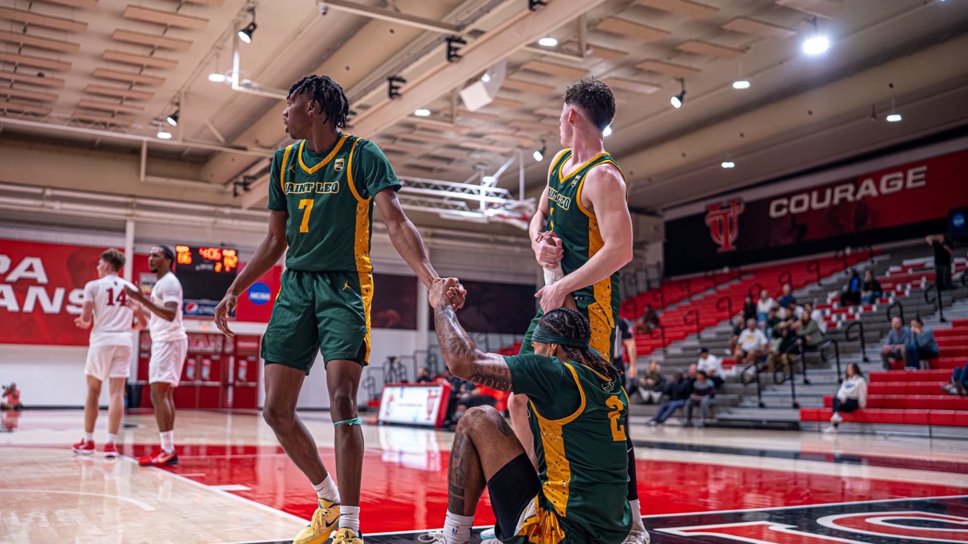 MBB Cam & Eli helping Matt up