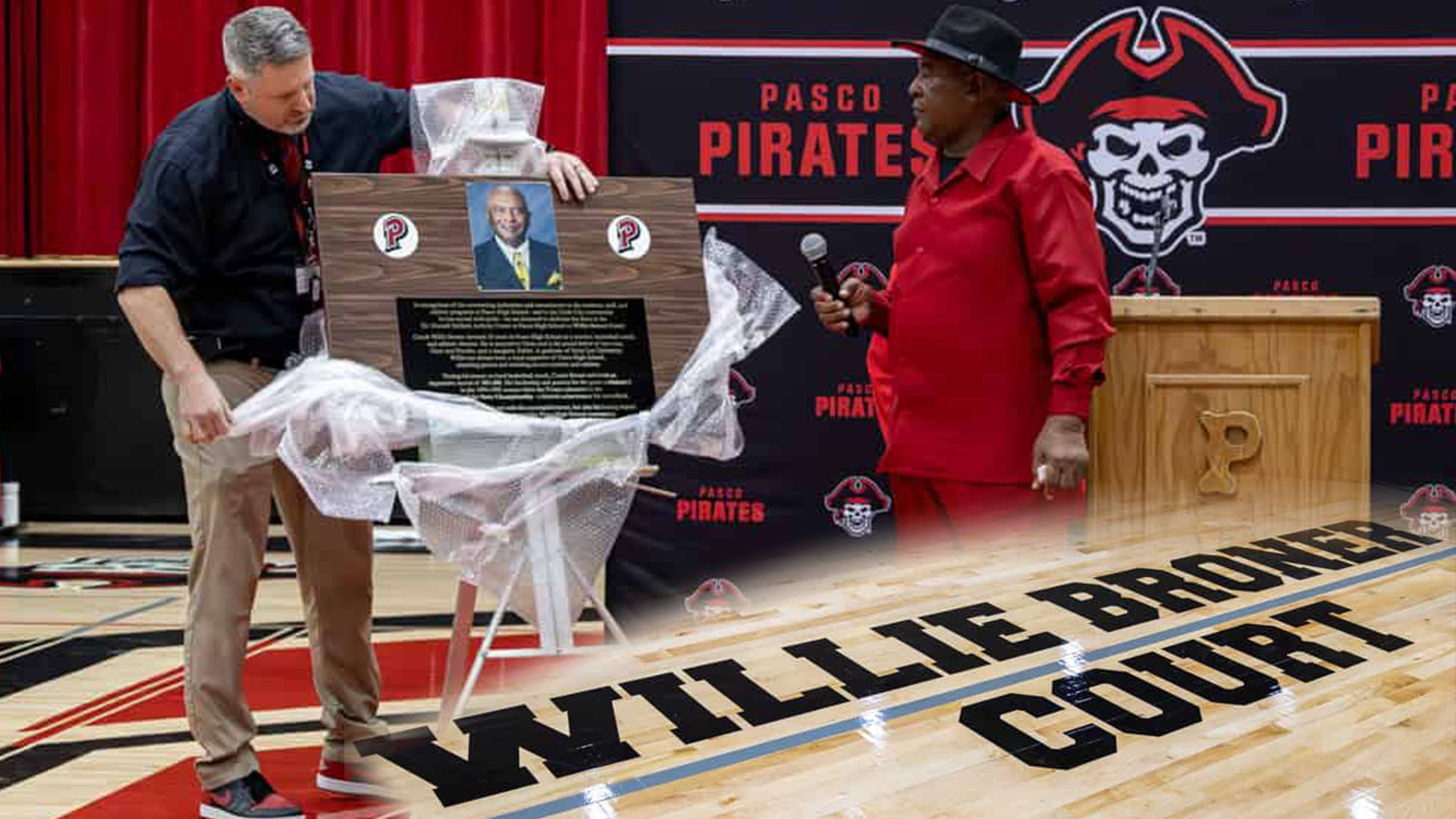 Willie Broner court dedication