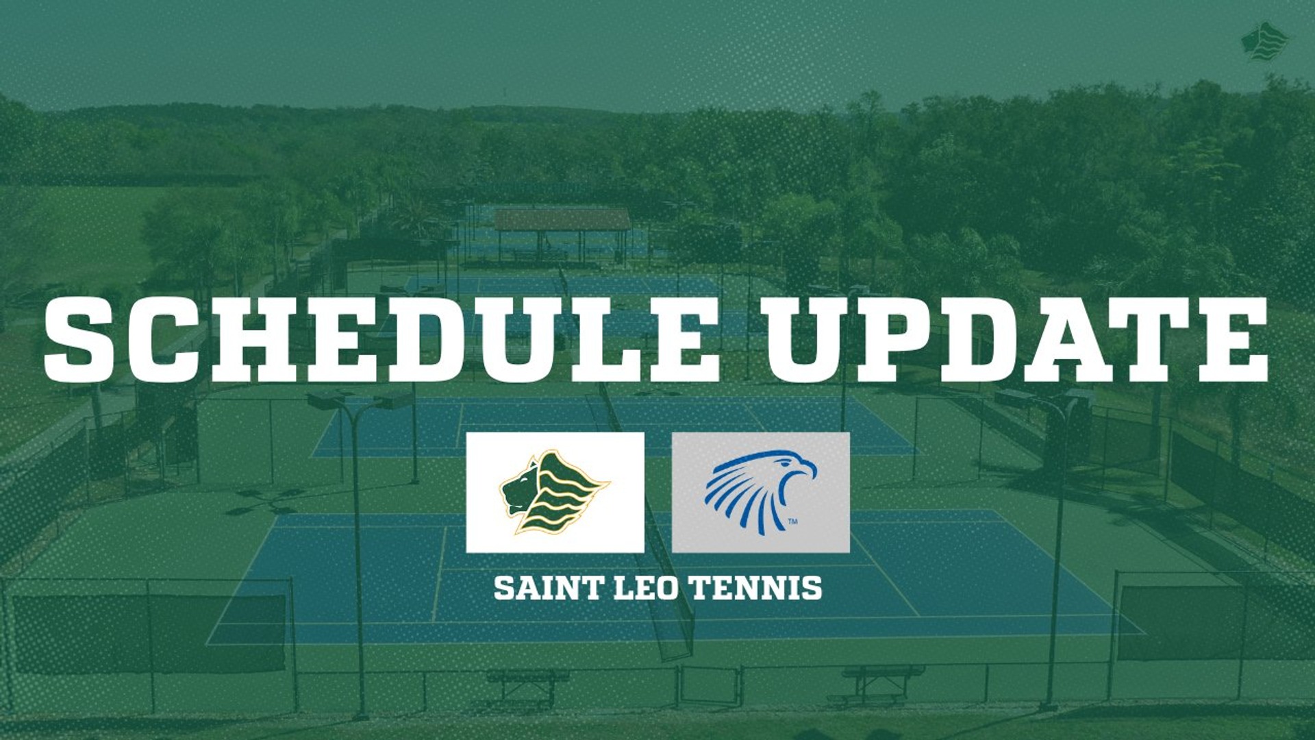 tennis schedule update erau