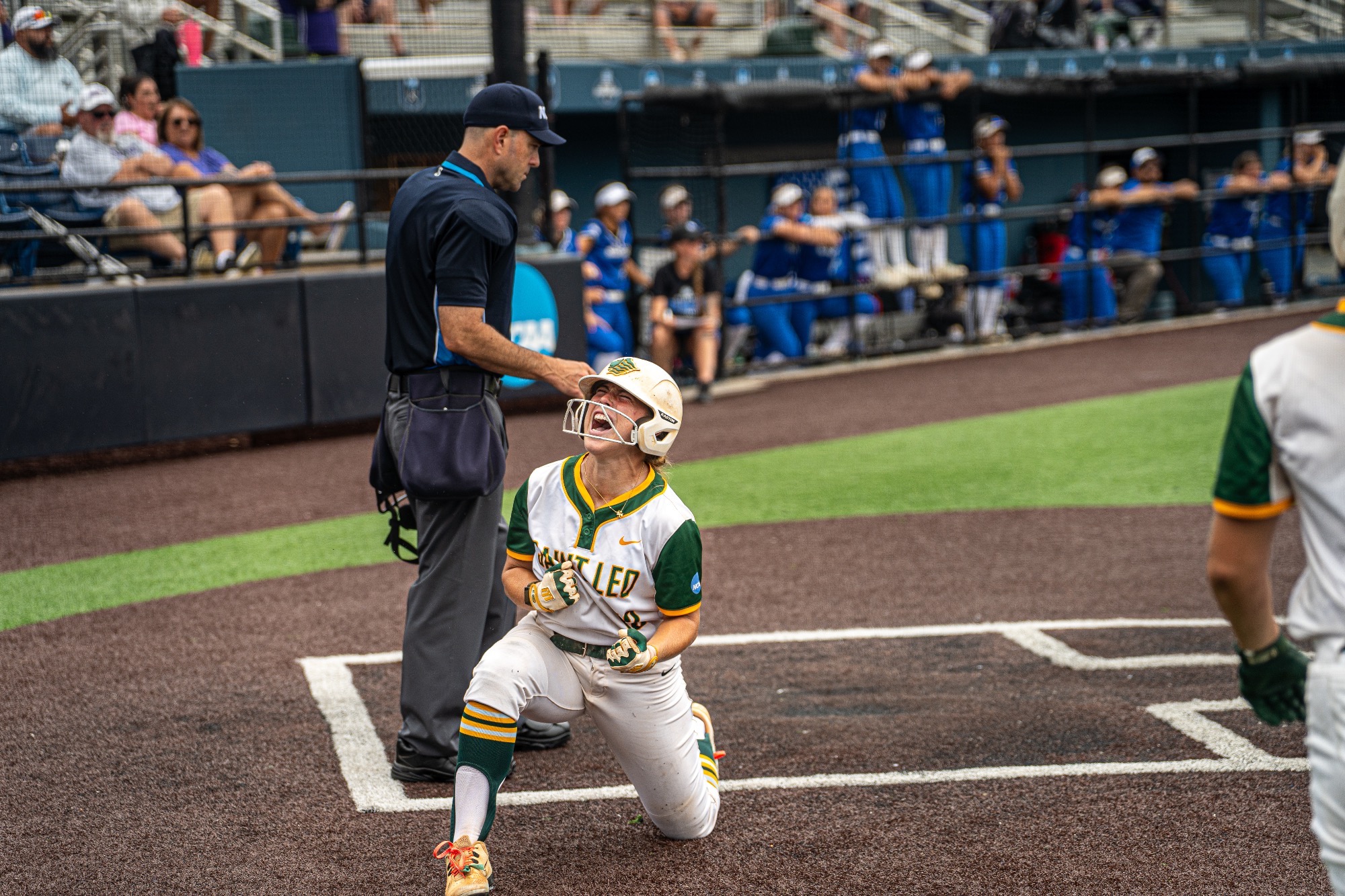 Tegan Larrimore Scoring in World Series