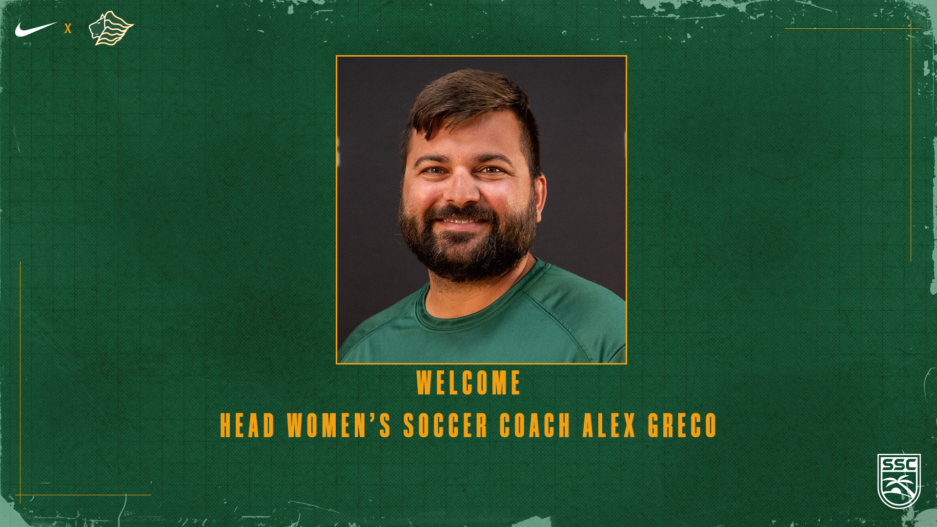 Alex Greco WSOC Head Coach Signing