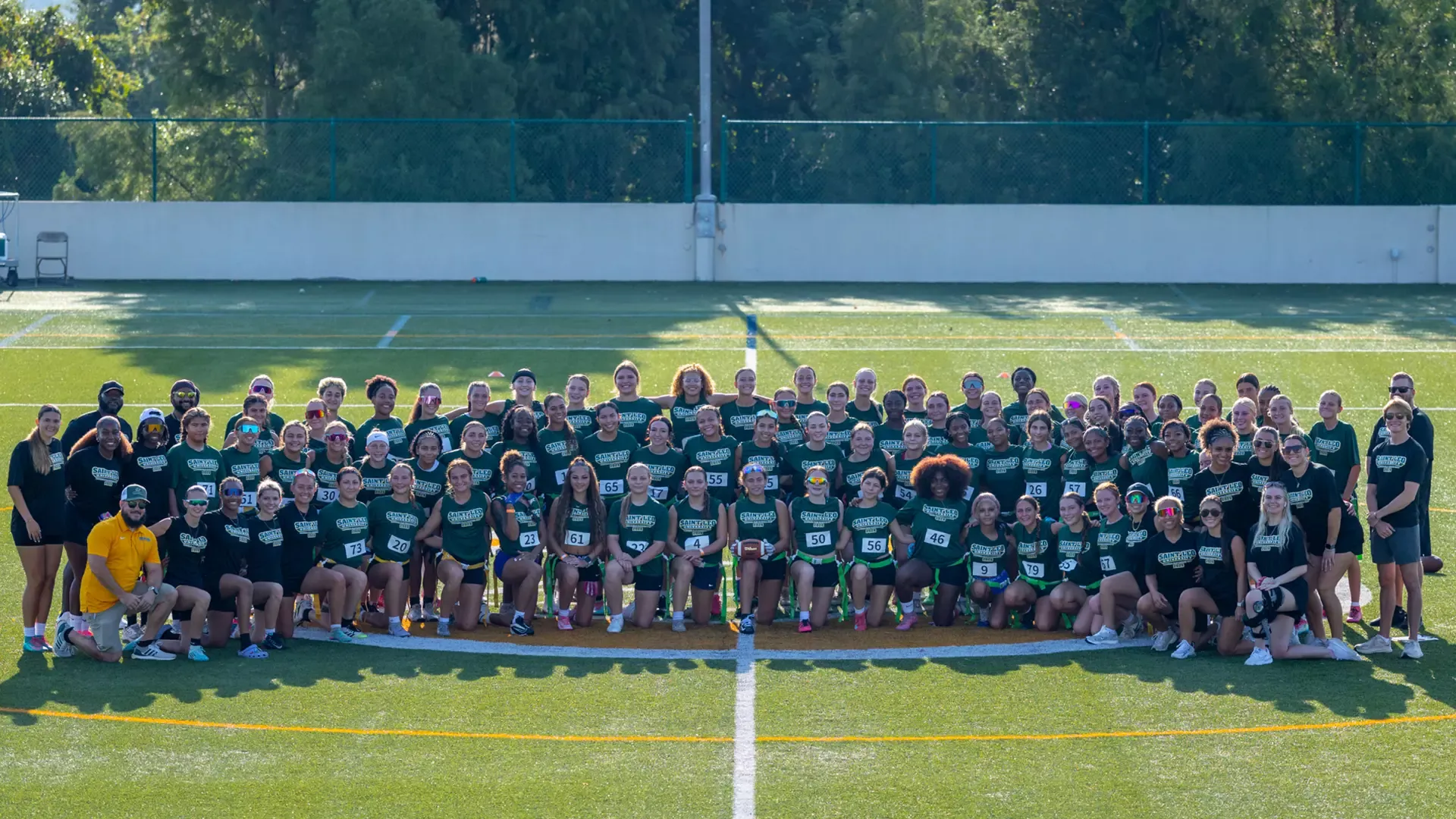 Inaugural Flag Football Prospect Camp Group Photo