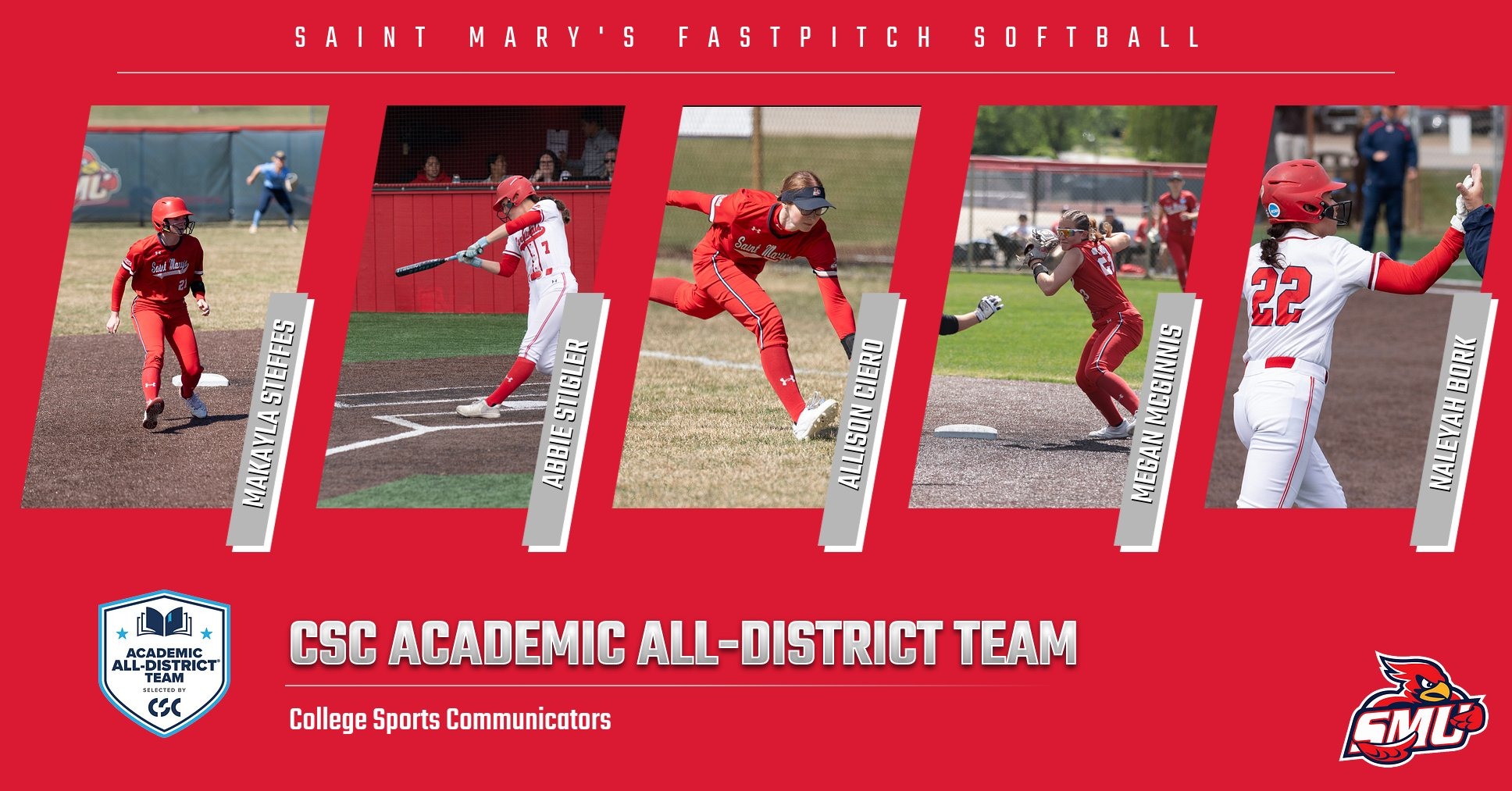 CSC Softball Graphic 2025