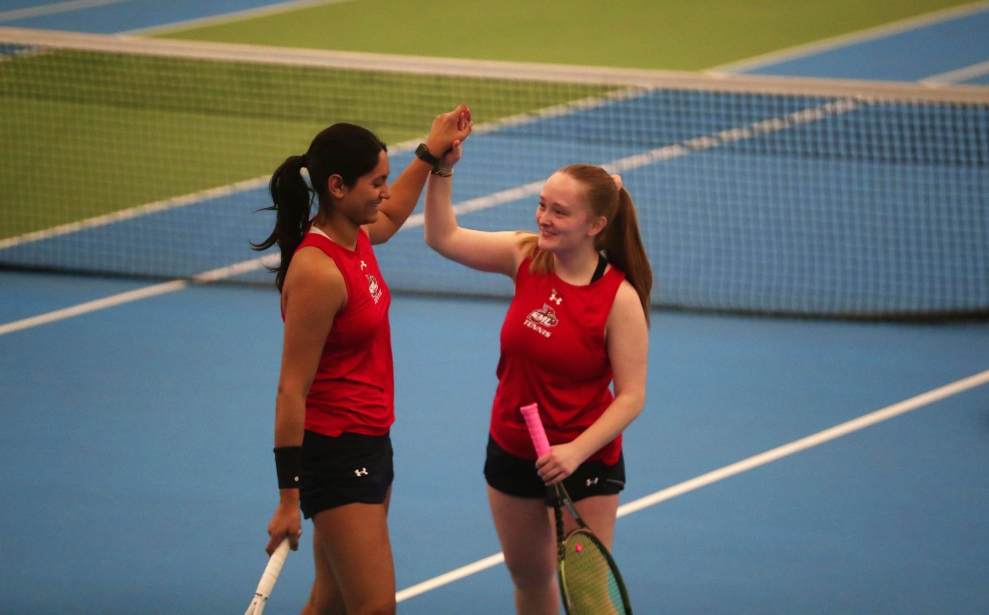 Aheli Patel and Olivia Molumby Tennis Celebration
