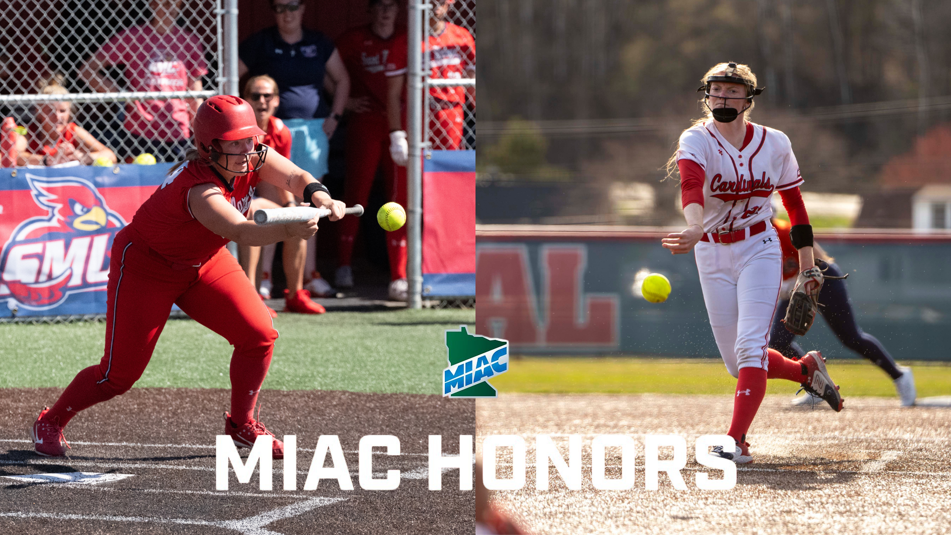 Softball weekly honors