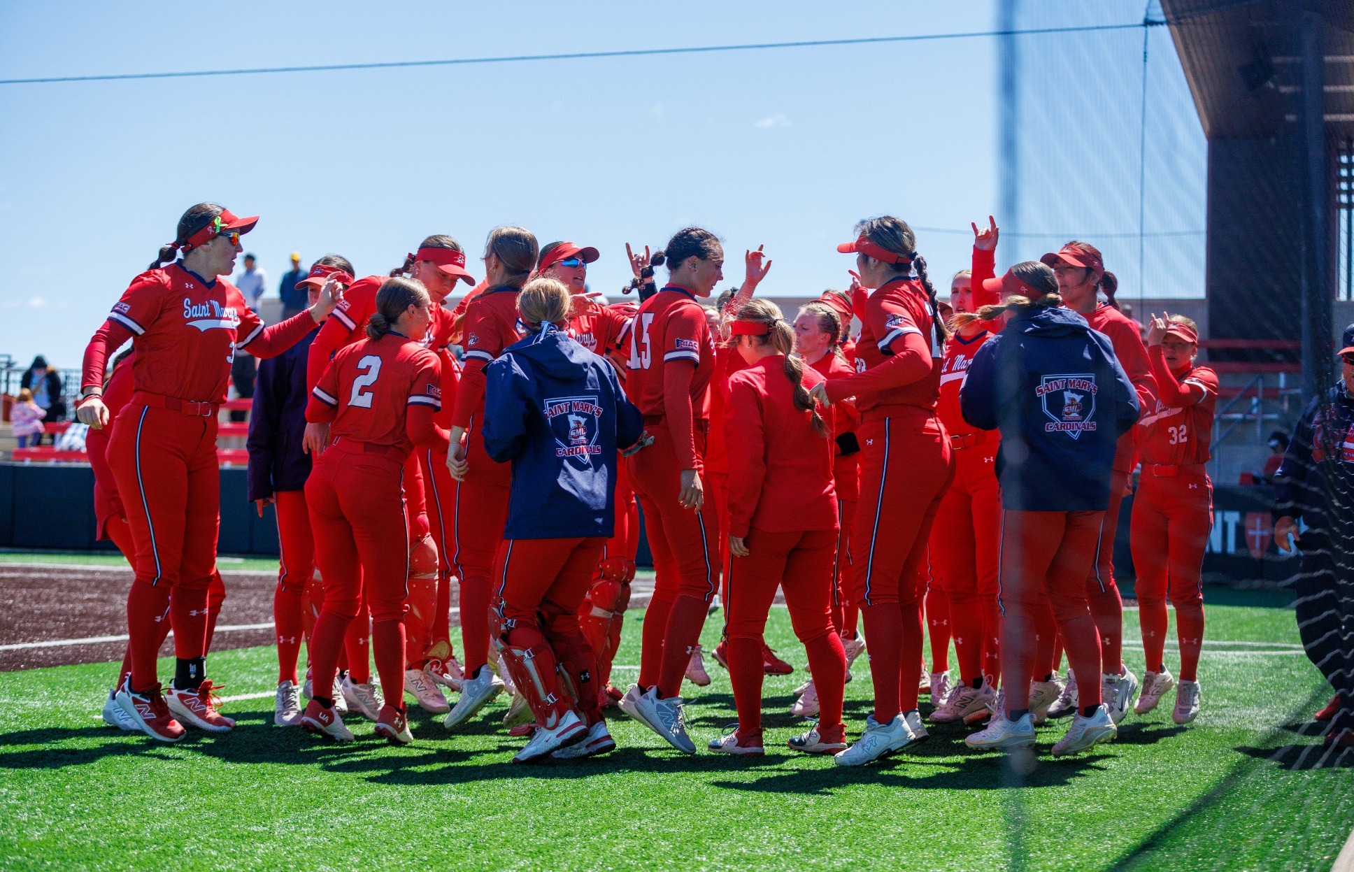 Softball Team at CSB