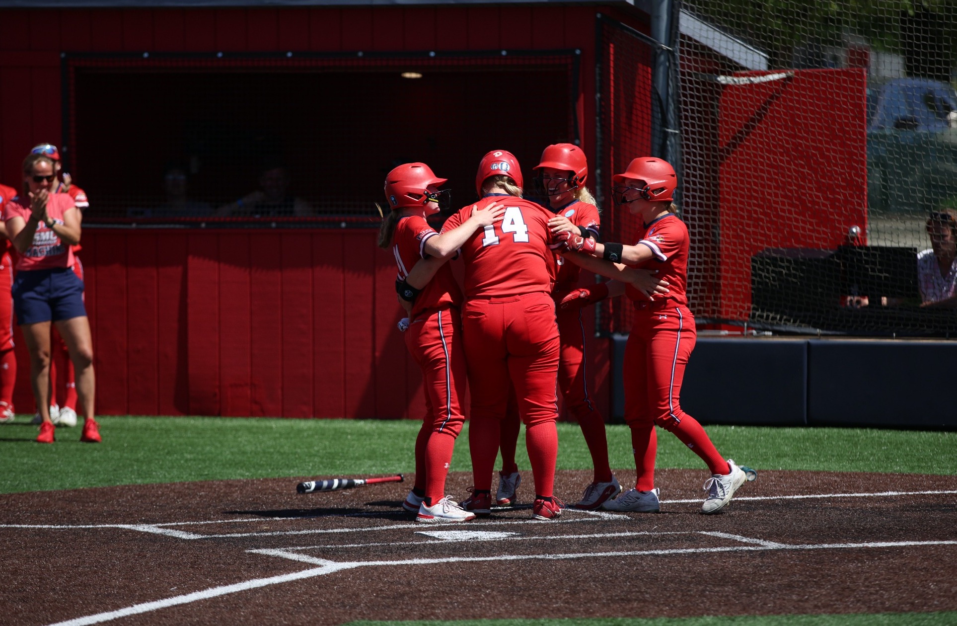 Softball Celebration