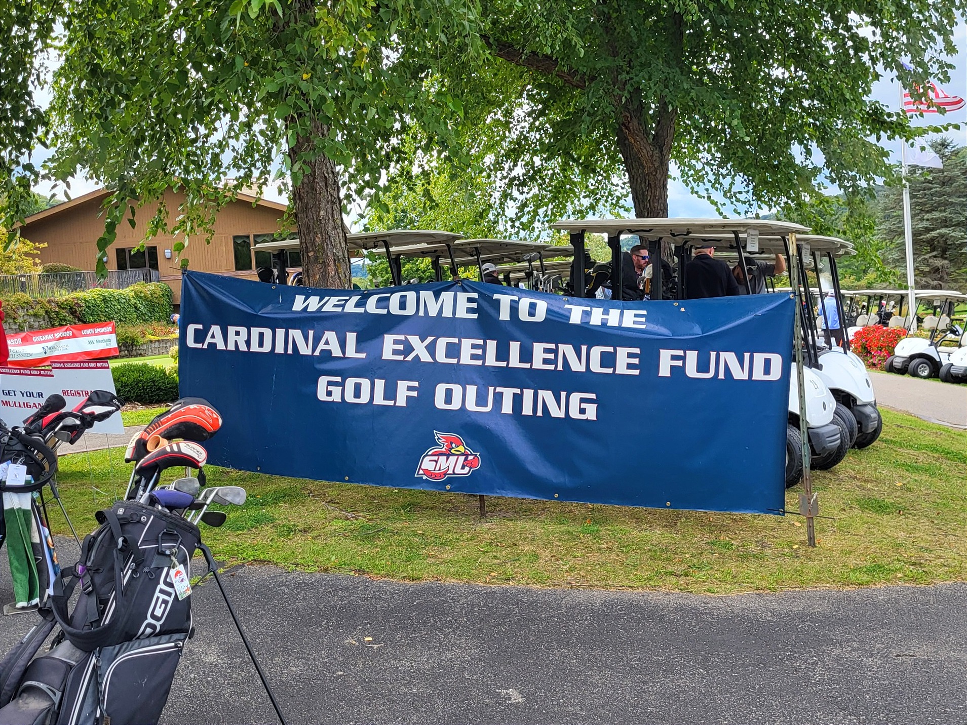 CEF Golf Outing sign