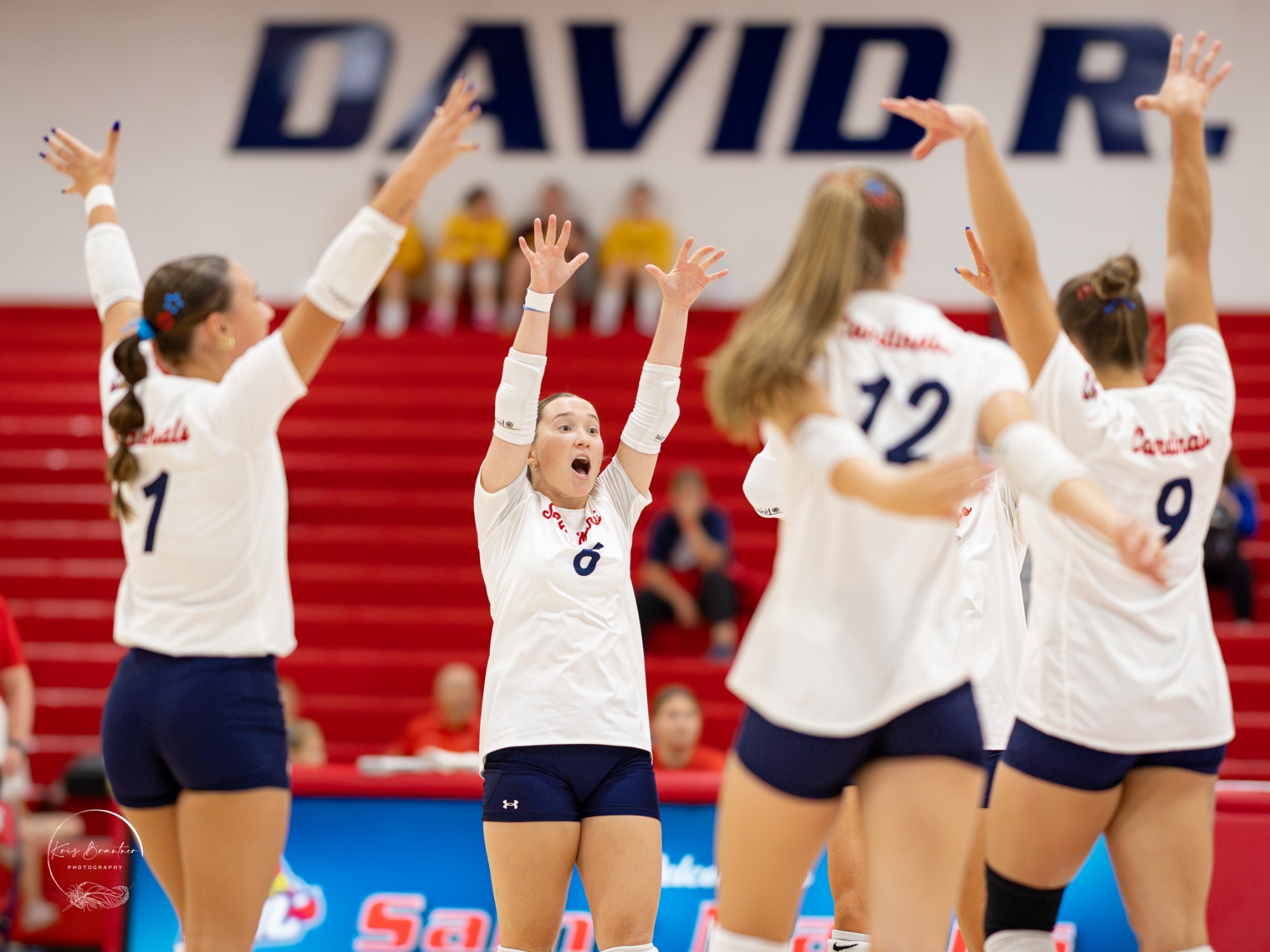Vball celebration