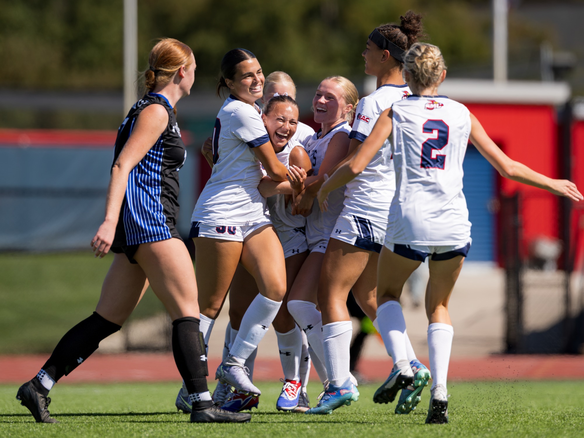 Women's Soccer Celebration