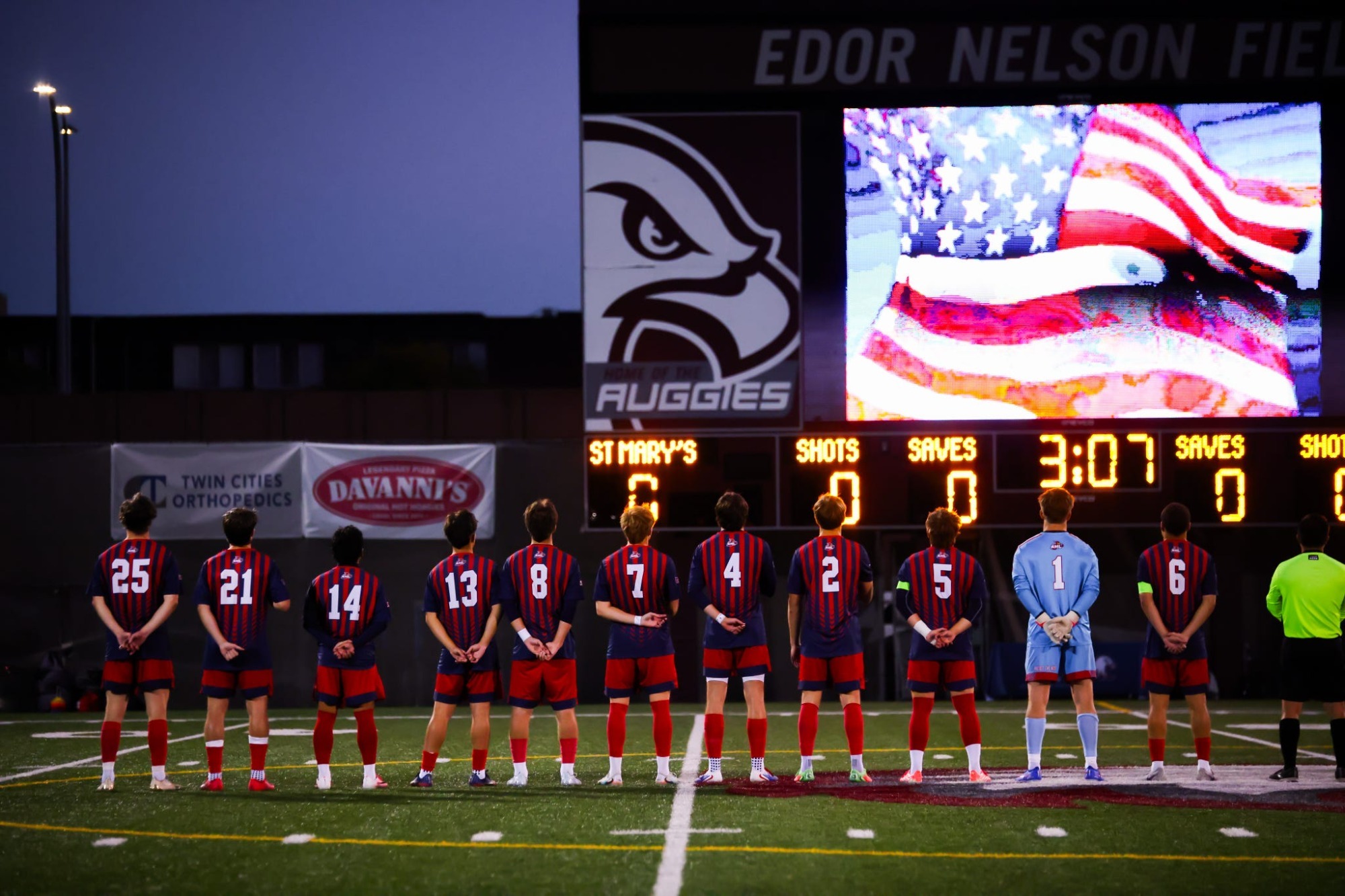Men's Soccer National Athem