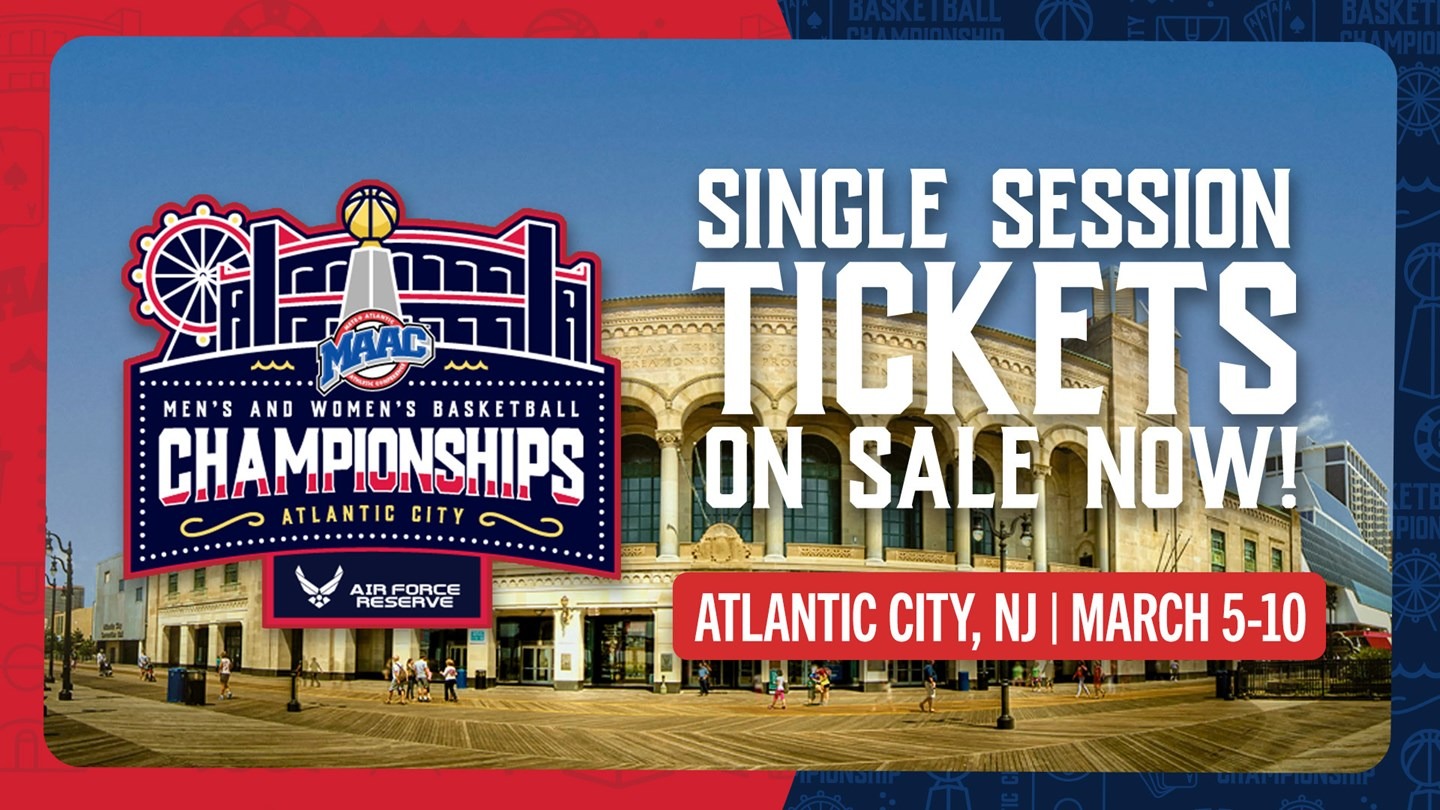 MAAC basketball single session tickets
