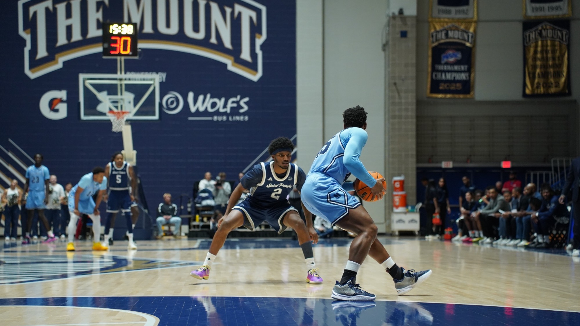 TJ Robinson at Mount St. Mary's
