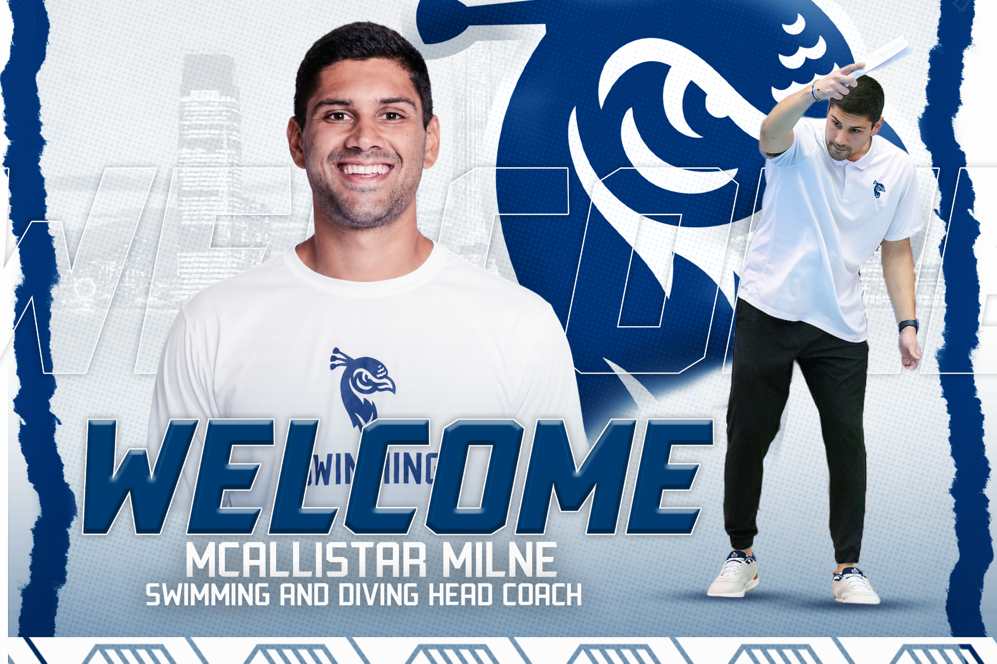 McAllistar Milne welcome graphic