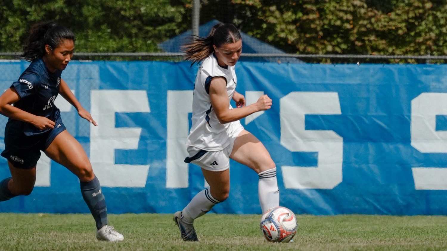 Womens Soccer Action