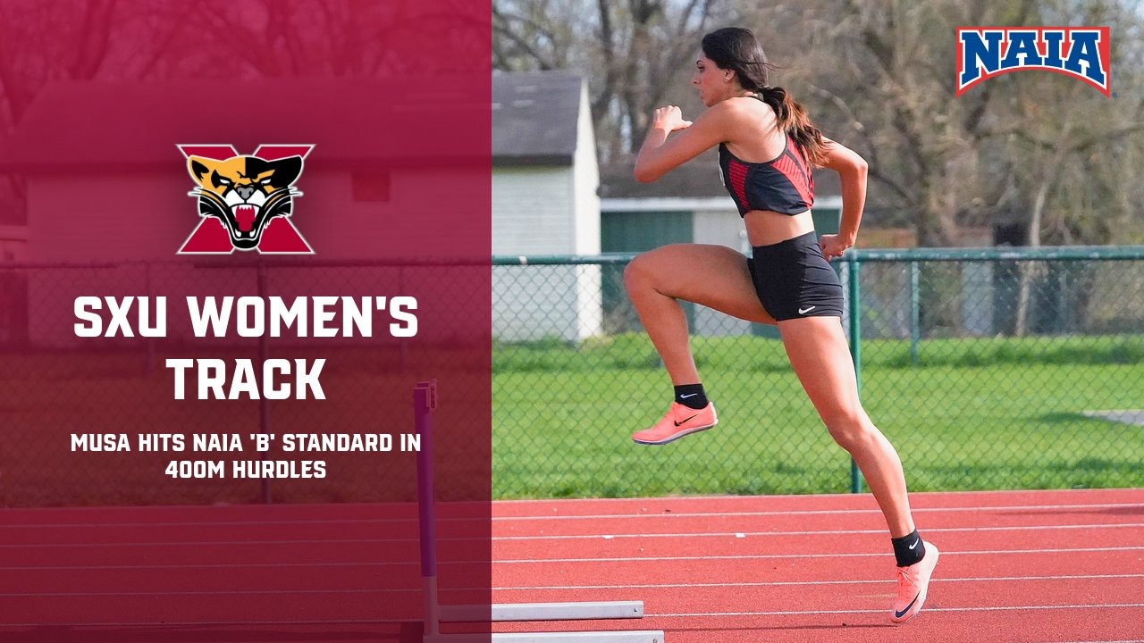 Musa Hits ‘B’ Standard During Busy Week for SXU Saint Xavier University