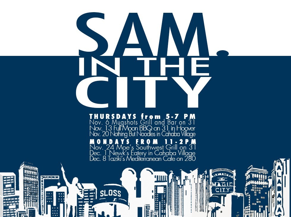 Sam. In the City 2014 winter graphic