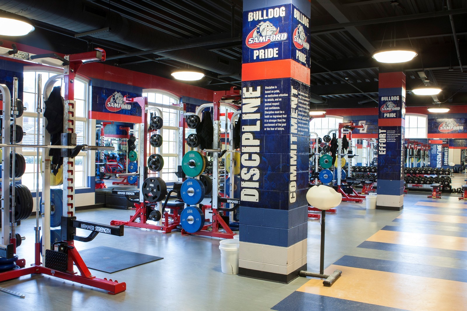 Cooney Family Field House Weight Room