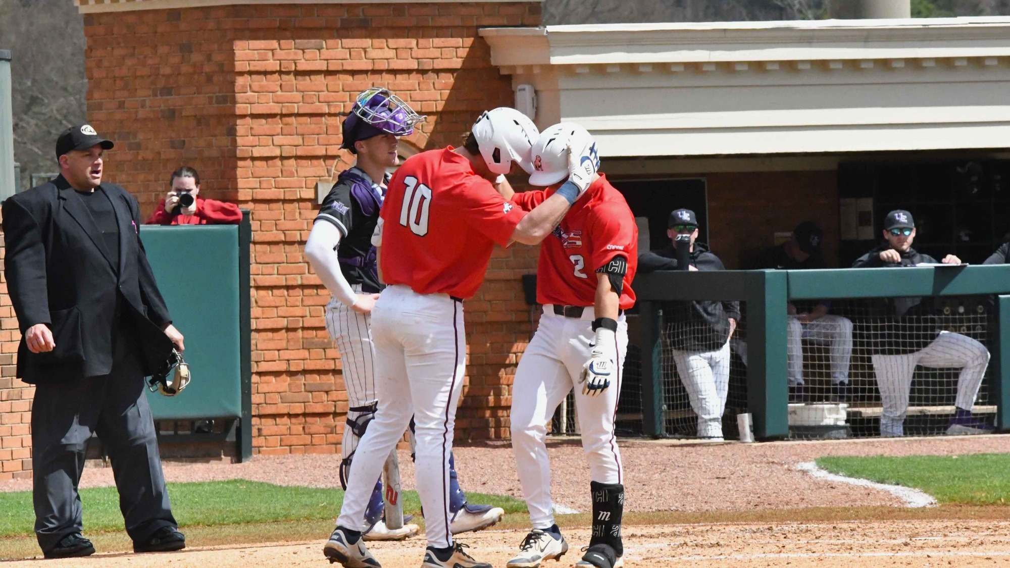 Trey Higgins and Cade Carr vs Evansville 2025