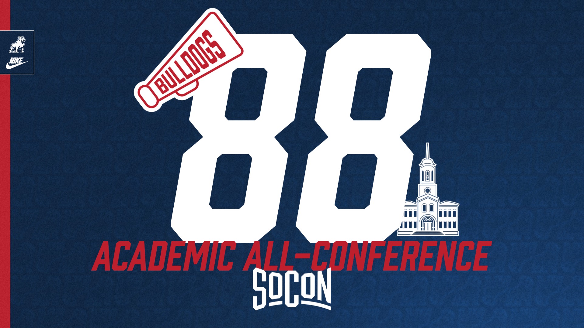 2025 Spring Academic All-SoCon Graphic