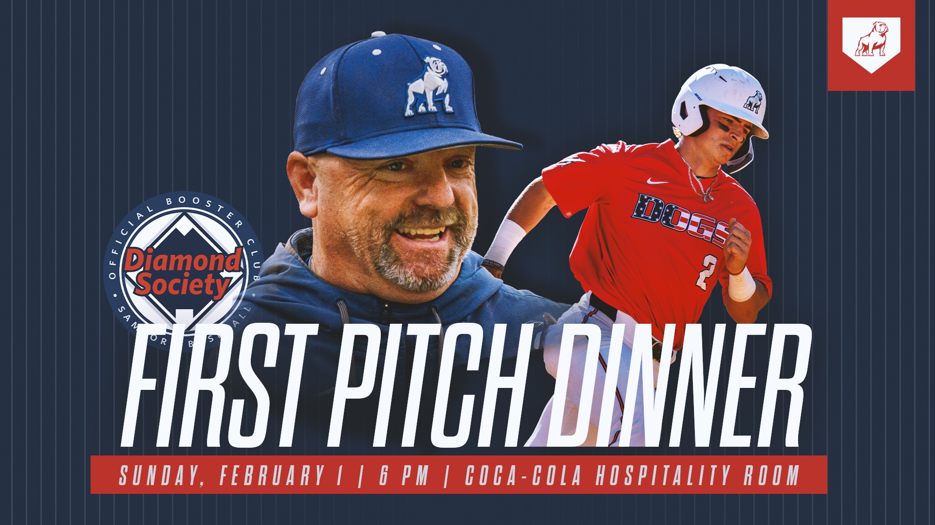 2026 First Pitch Dinner graphic