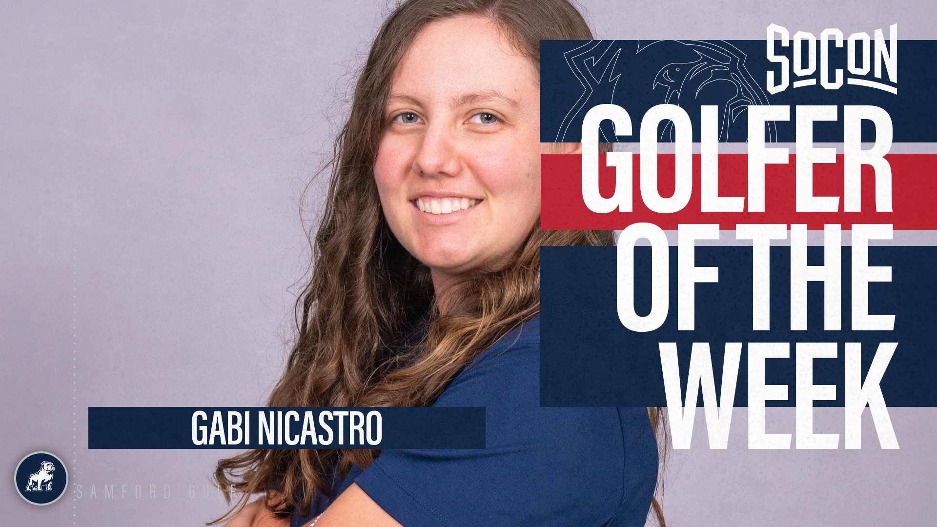 Gabi Nicastro Golfer of the Week--1-28-26 Graphic
