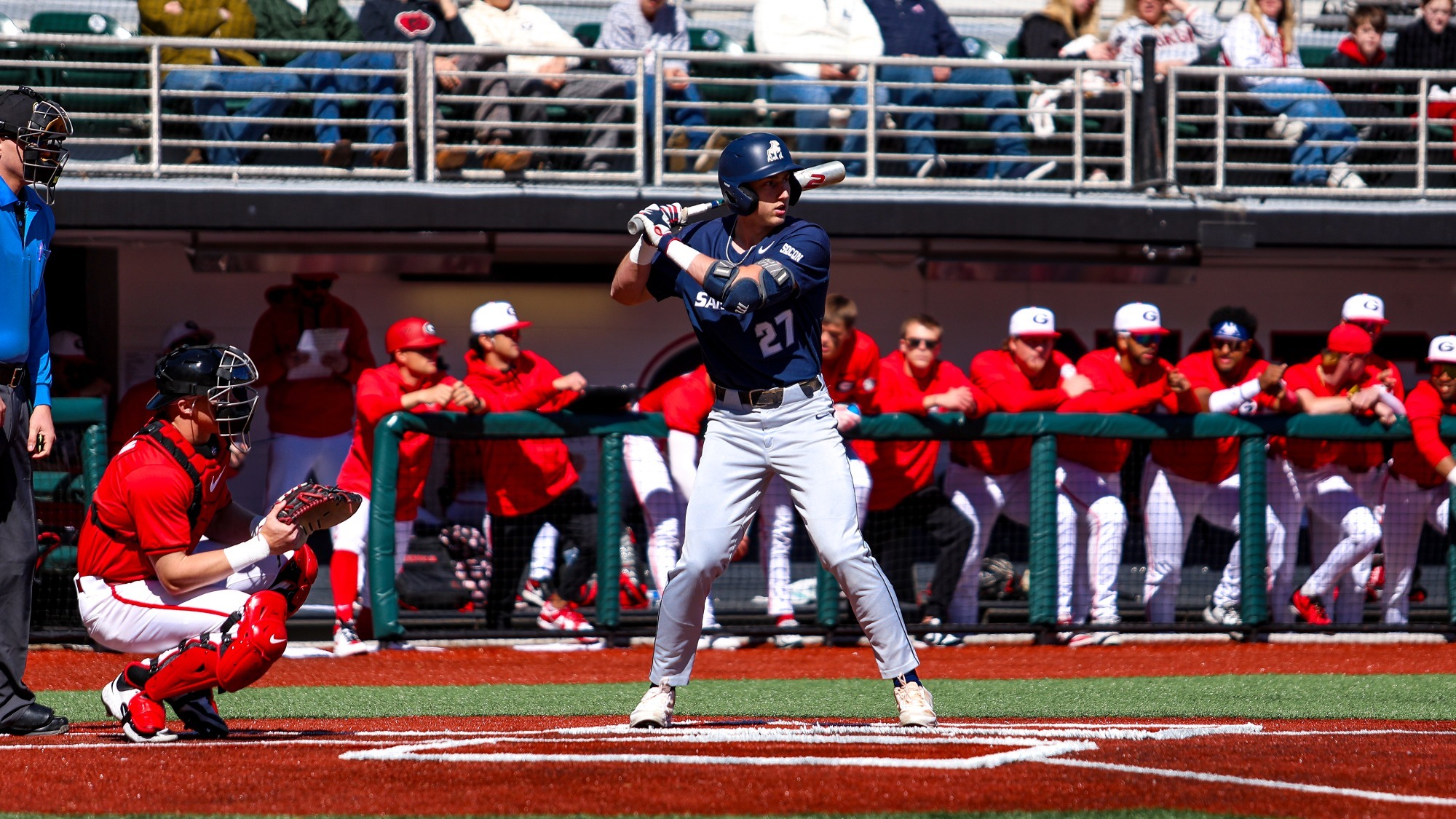 Jake Souders at Georgia in game 3
