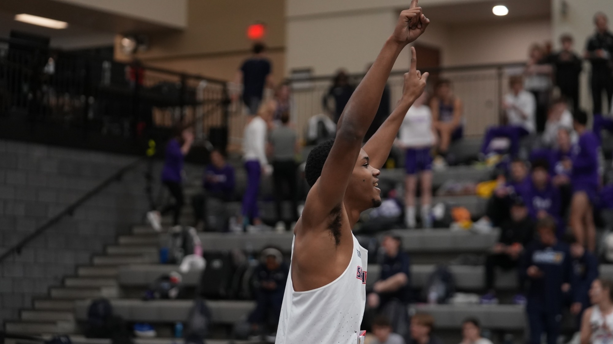 Bradley Franklin celebration at 2026 SoCon Indoors