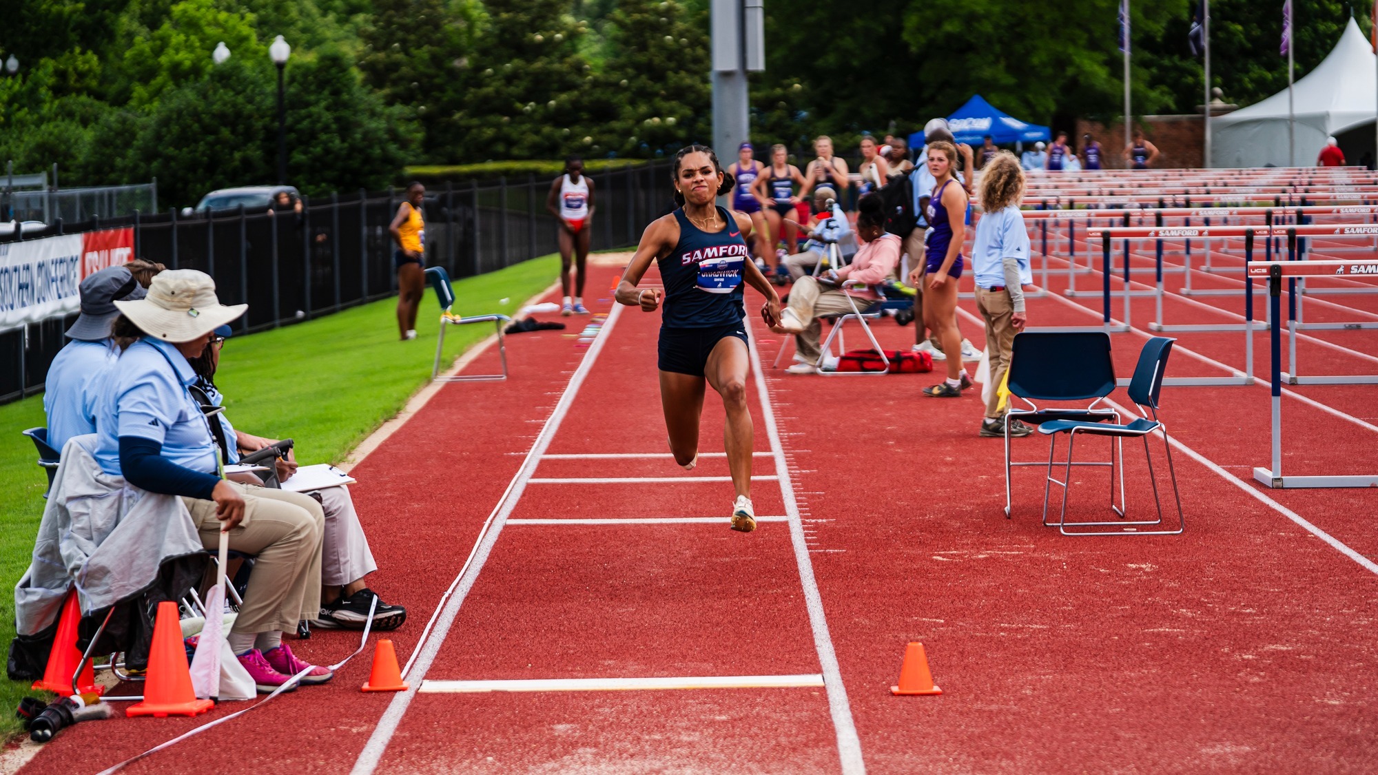 Ellison Chadwick at 2025 SoCon Outdoor Championships