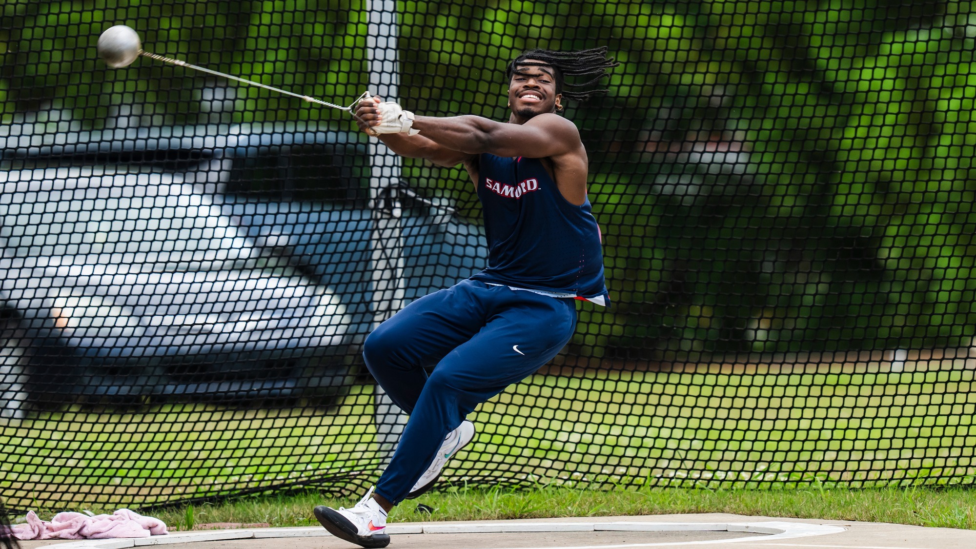 Bryce Davis at 2025 SoCon Outdoor Championships