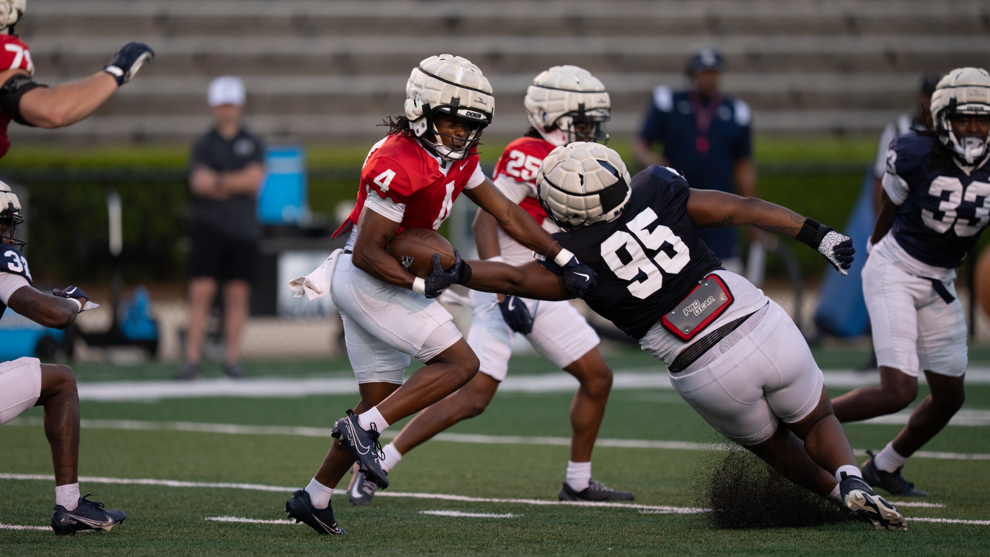 Preston Bird at 2026 Spring Game