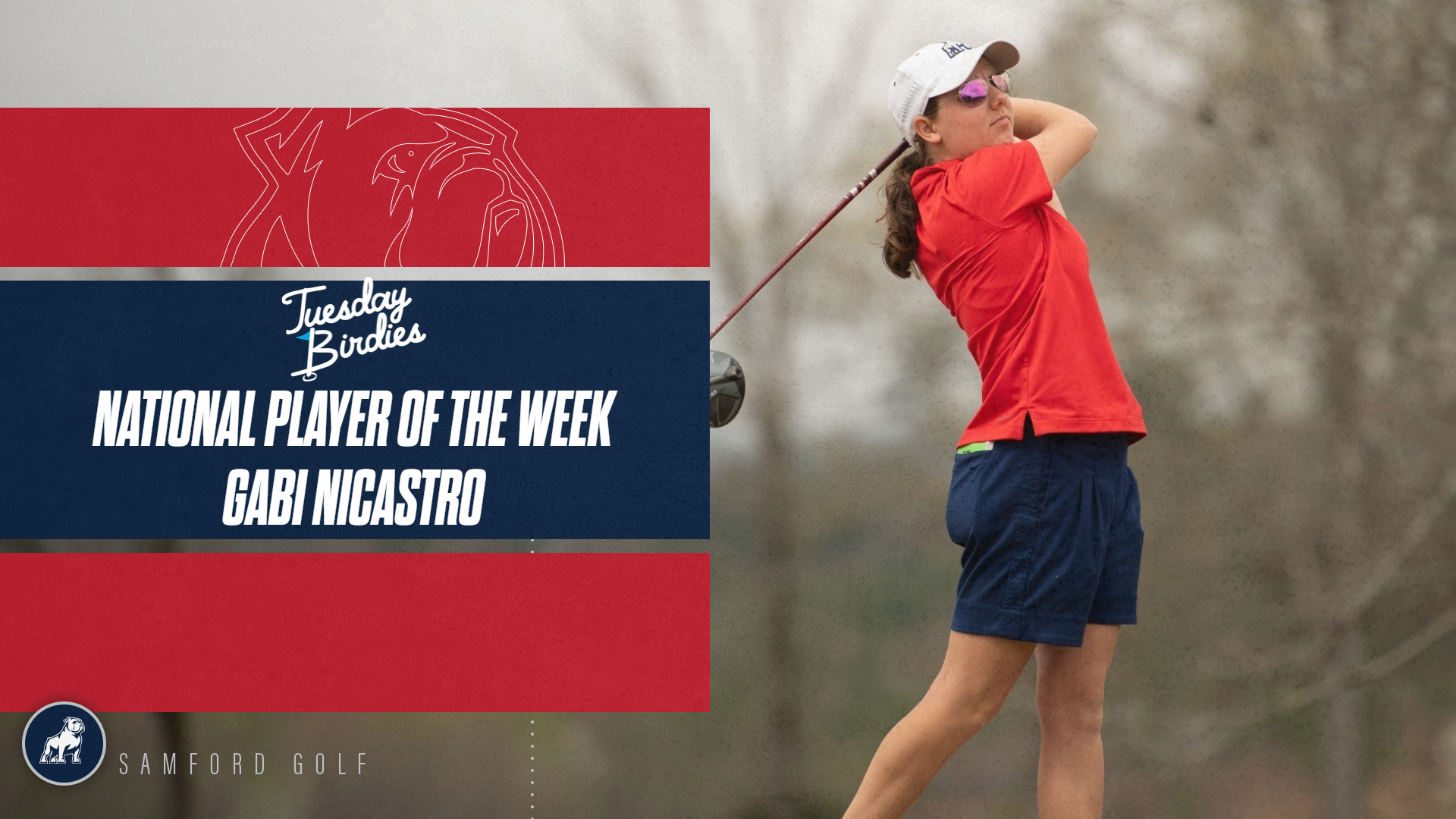Gabi Nicastro Tuesday Birdies National Player of the Week 4-2-26