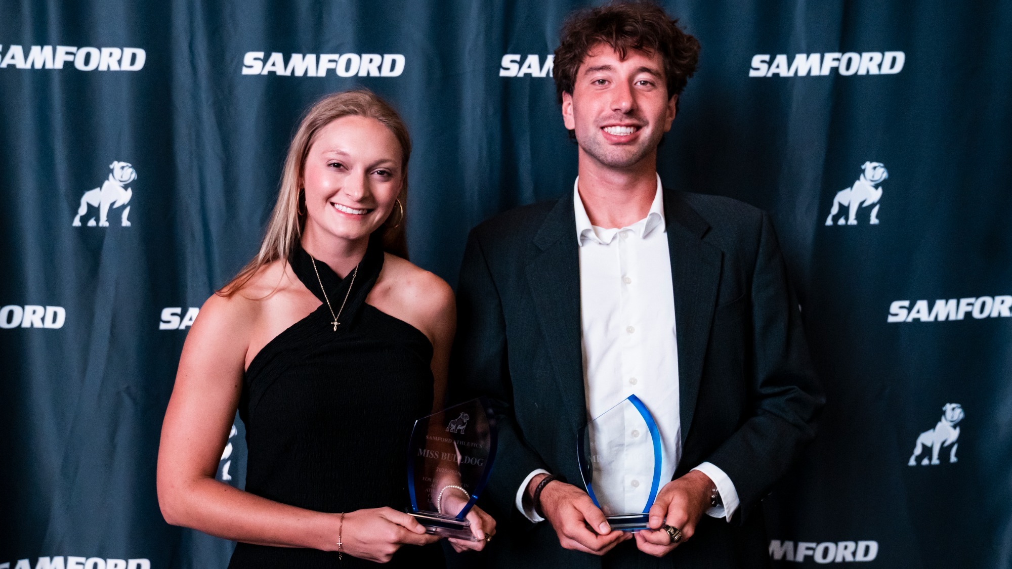 Claire Harrison and Darcy Nicholls, Miss and Mr. Bulldog, 2026