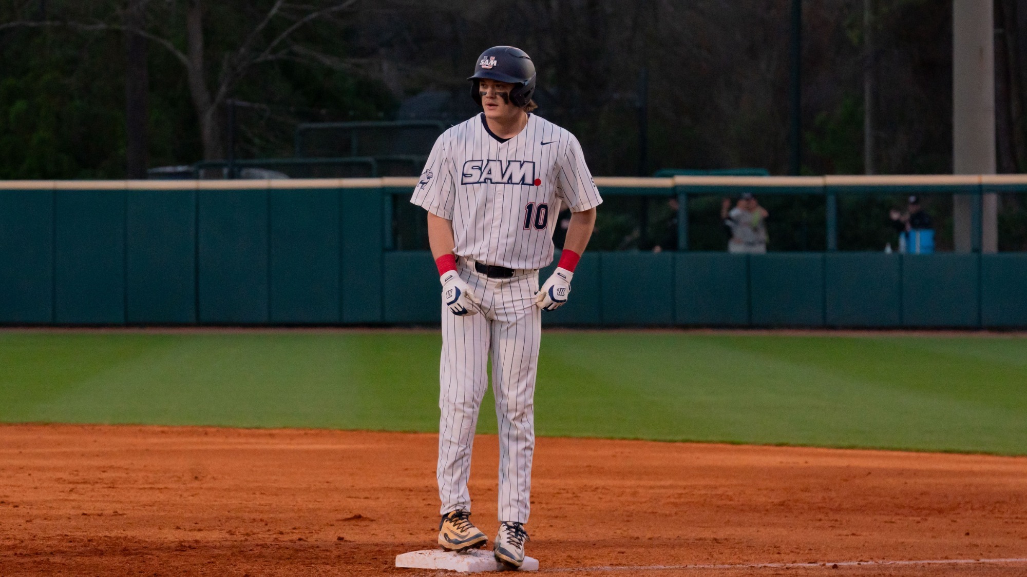 Trey Higgins action shot