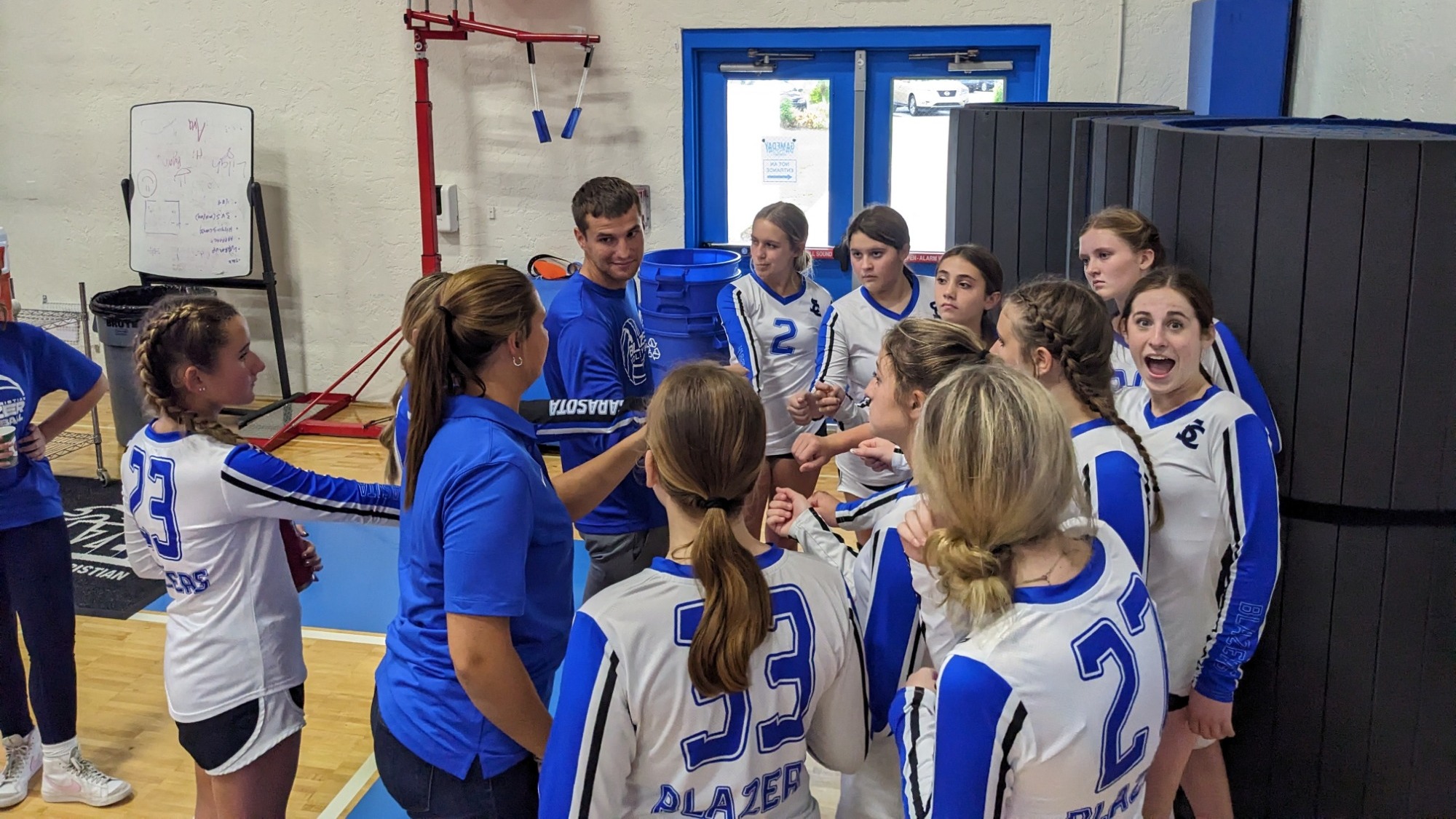 MS Girls VB Team Pic