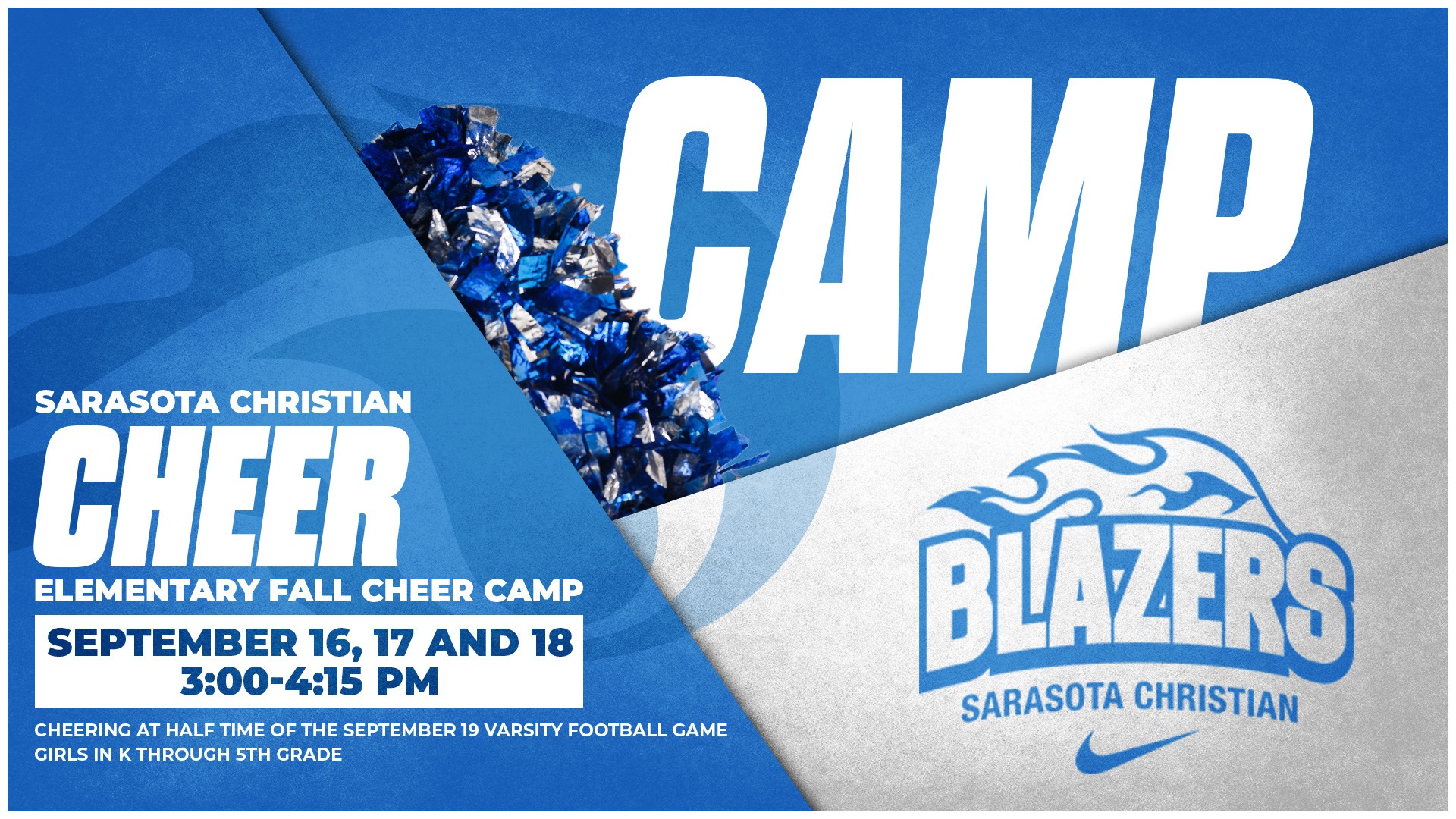 2025 Fall Elementary Cheer Camp