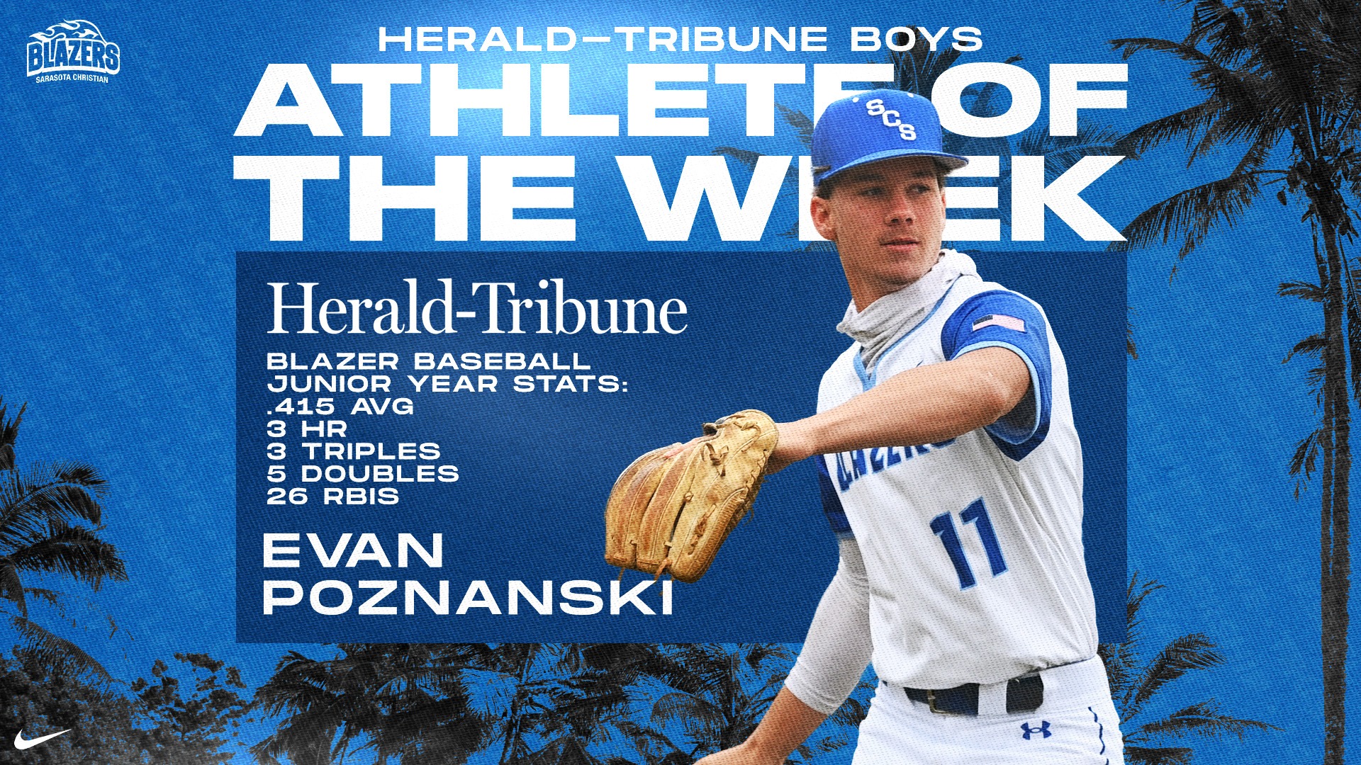 Athlete of the Week Evan