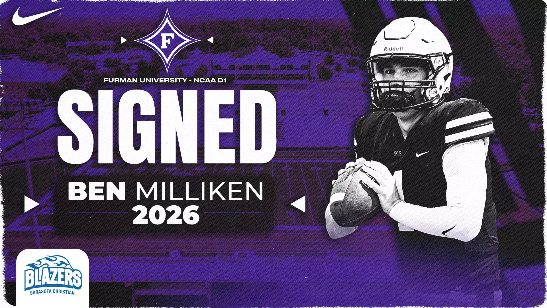 Ben Milliken Signed Furman
