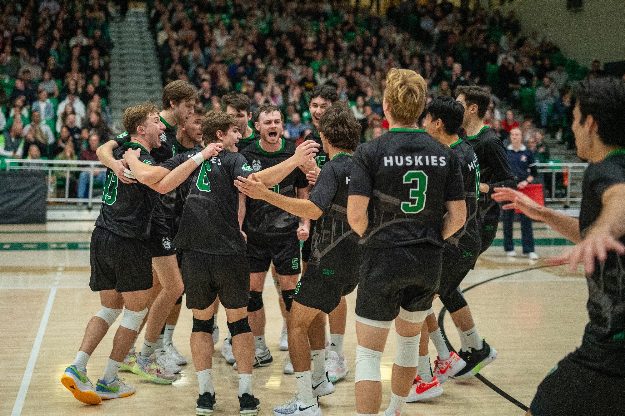 Keegan Colleaux Men's Volleyball Huskie Athletics